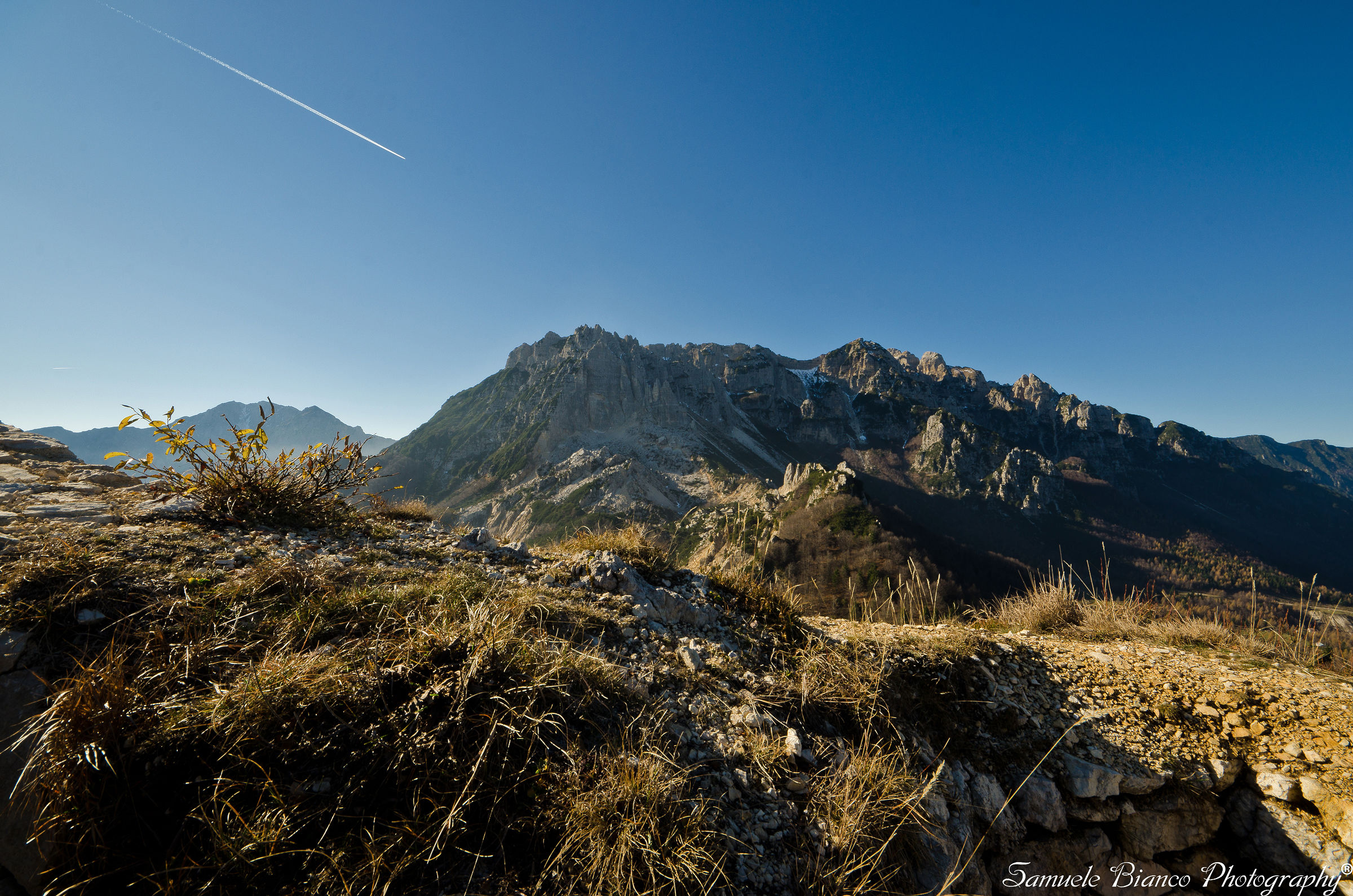 Group Of Carega Seen from Trenches
