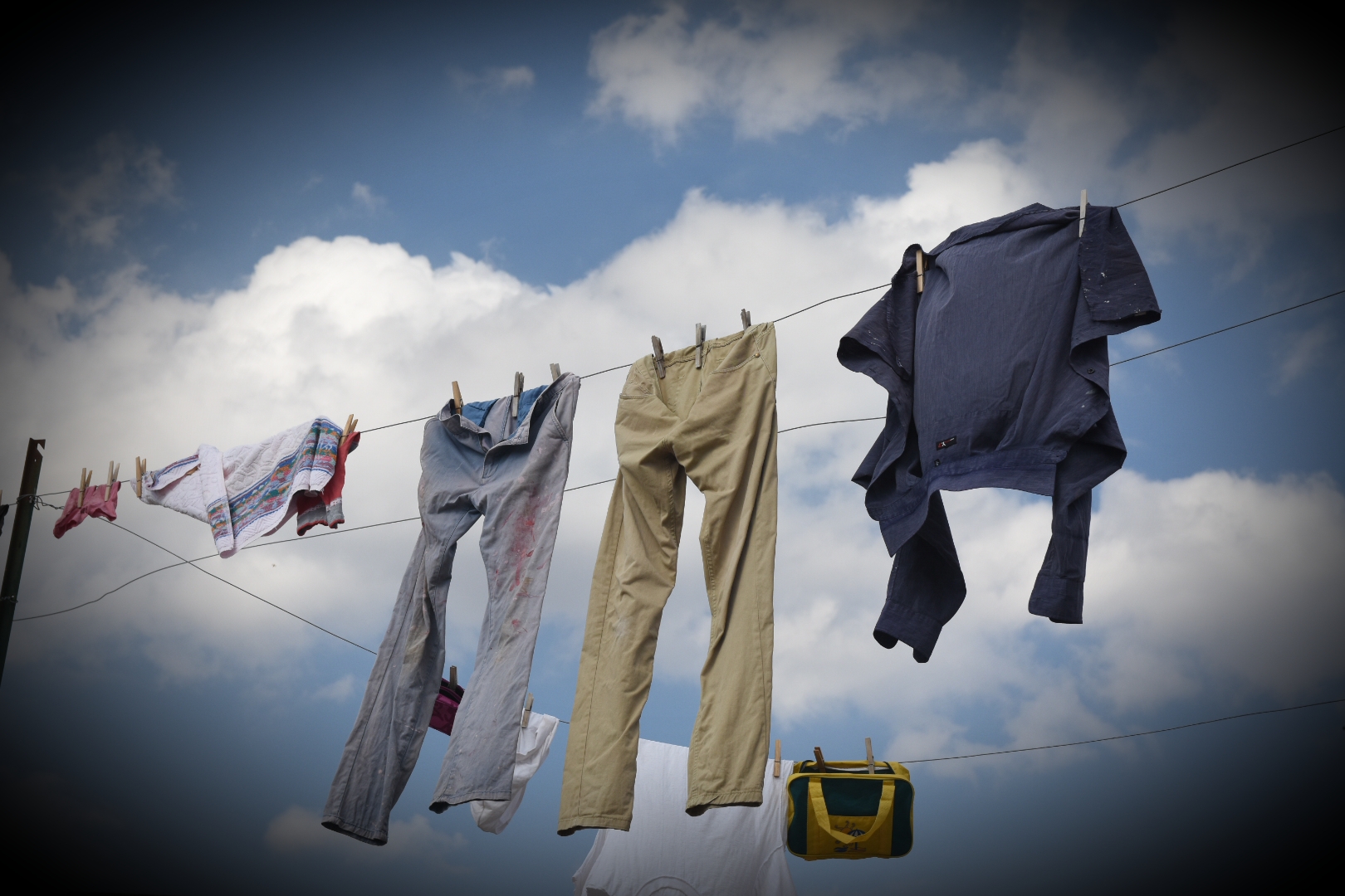 Panni stesi al "ventotto" di settembre