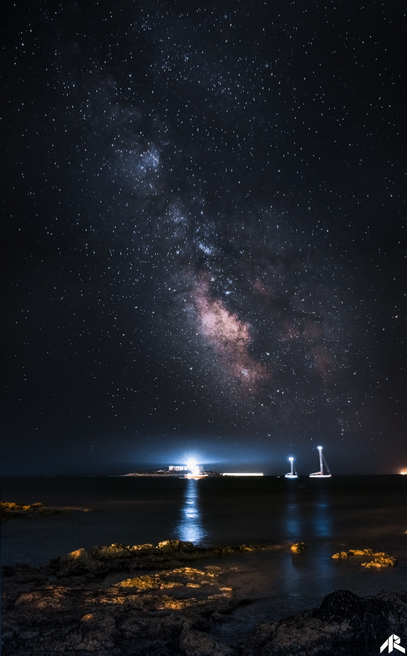 Via Lattea, Isola delle correnti - Portopalo