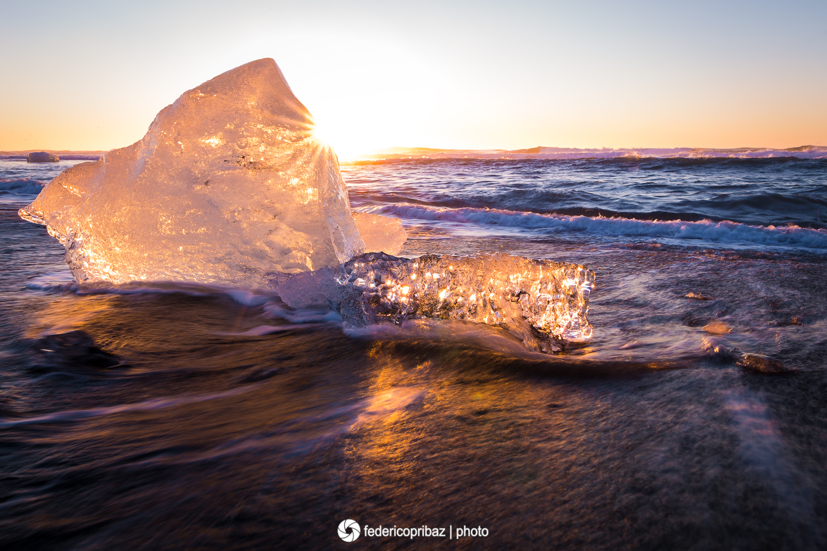 Jökulsárlón Ice Beach