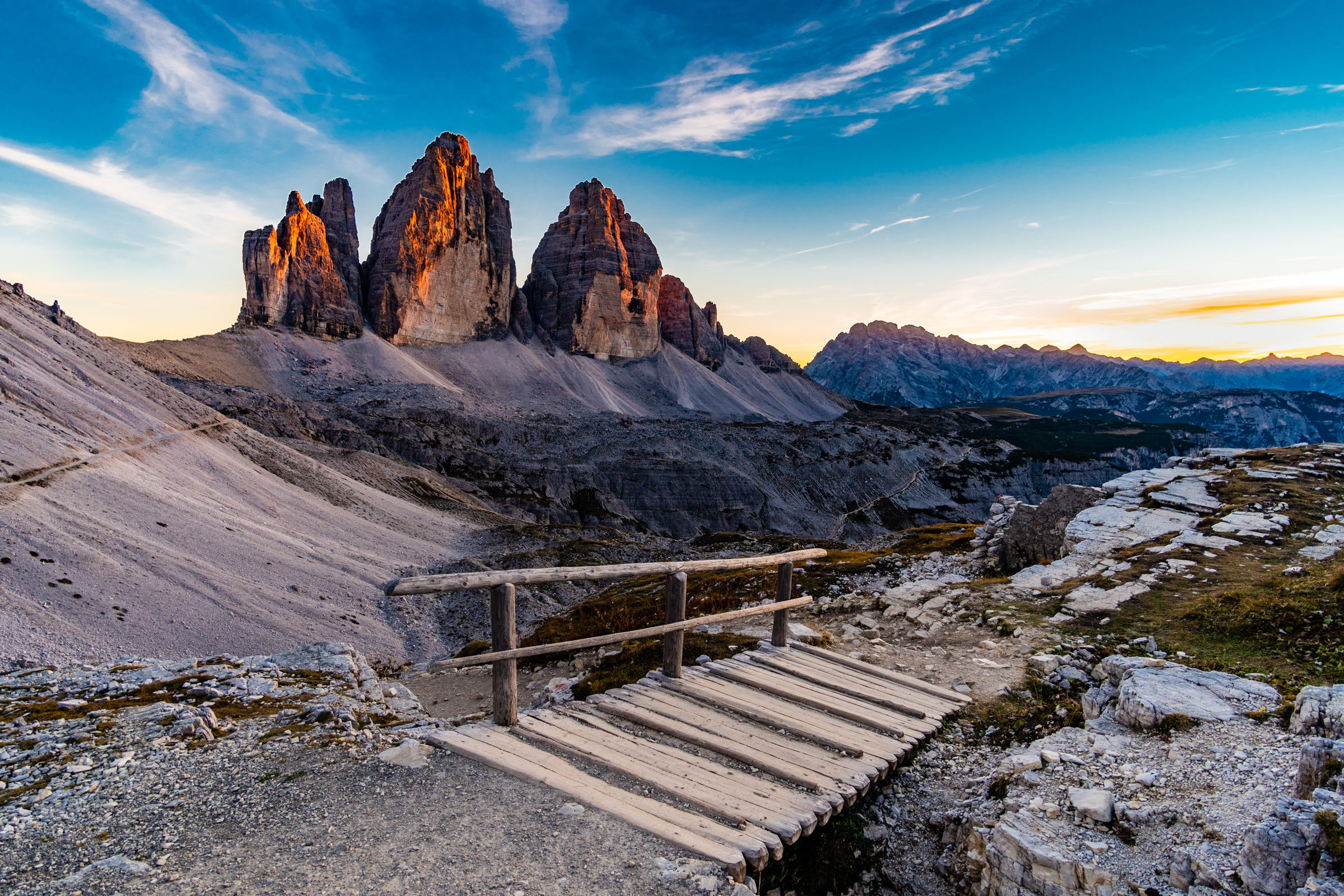 Three peaks of Lavaredo