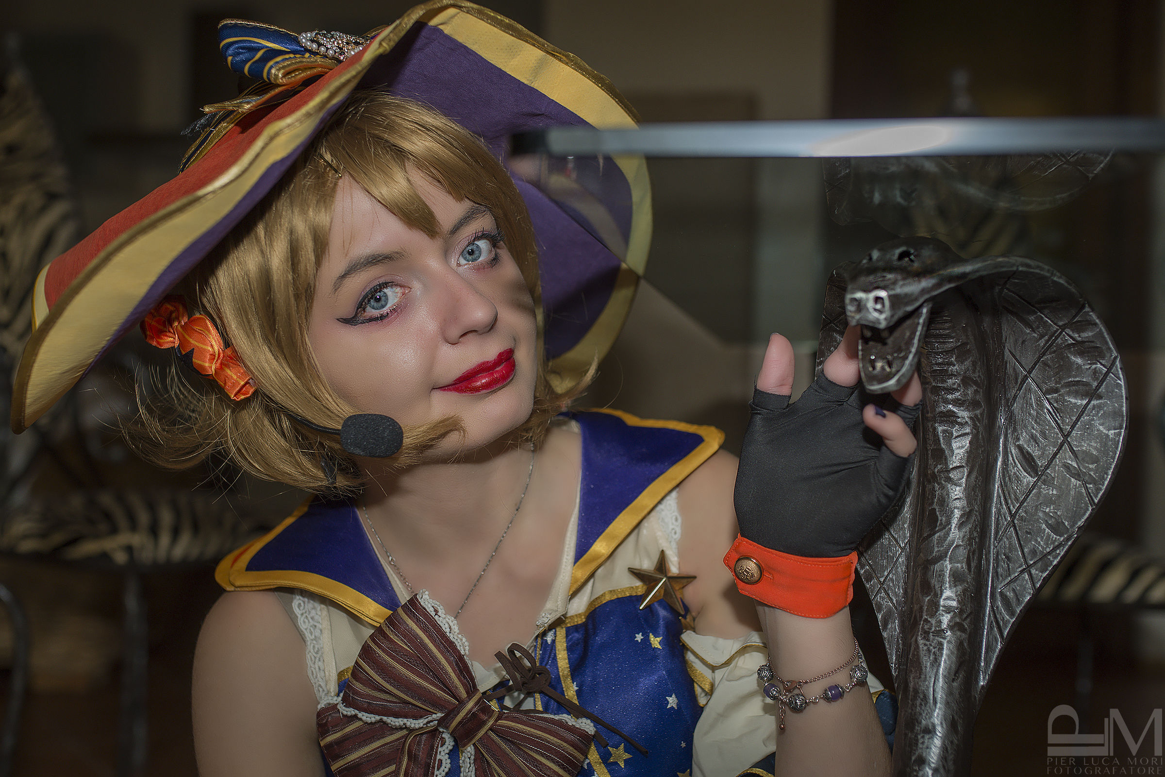 The Witch in retribution with the serpent