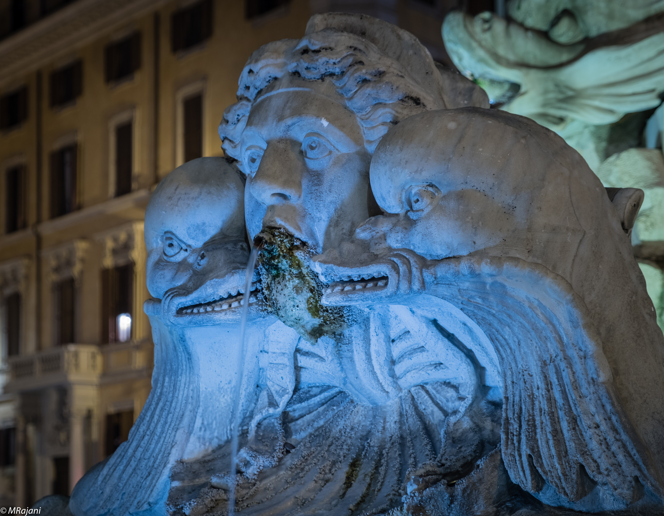 Roma; fontana Pantheon