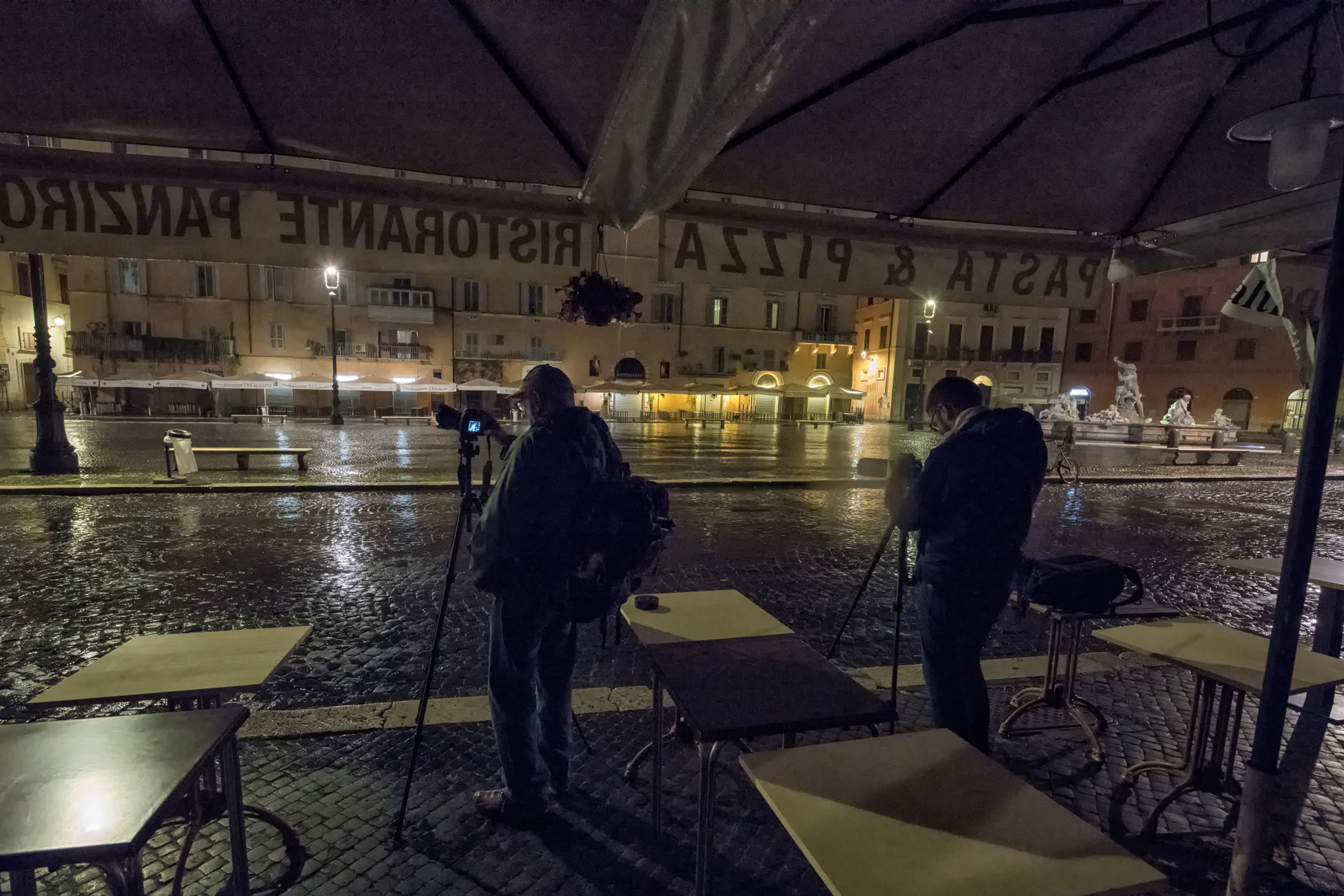 Wet rally... Lucky Rally