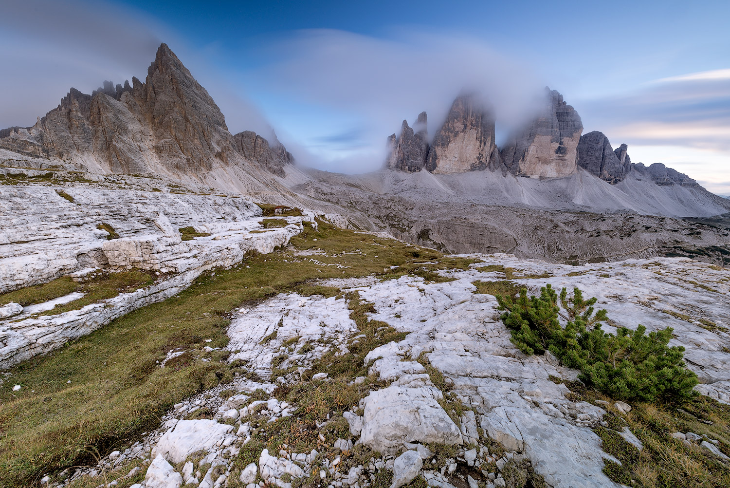 Three peaks of Lavaredo