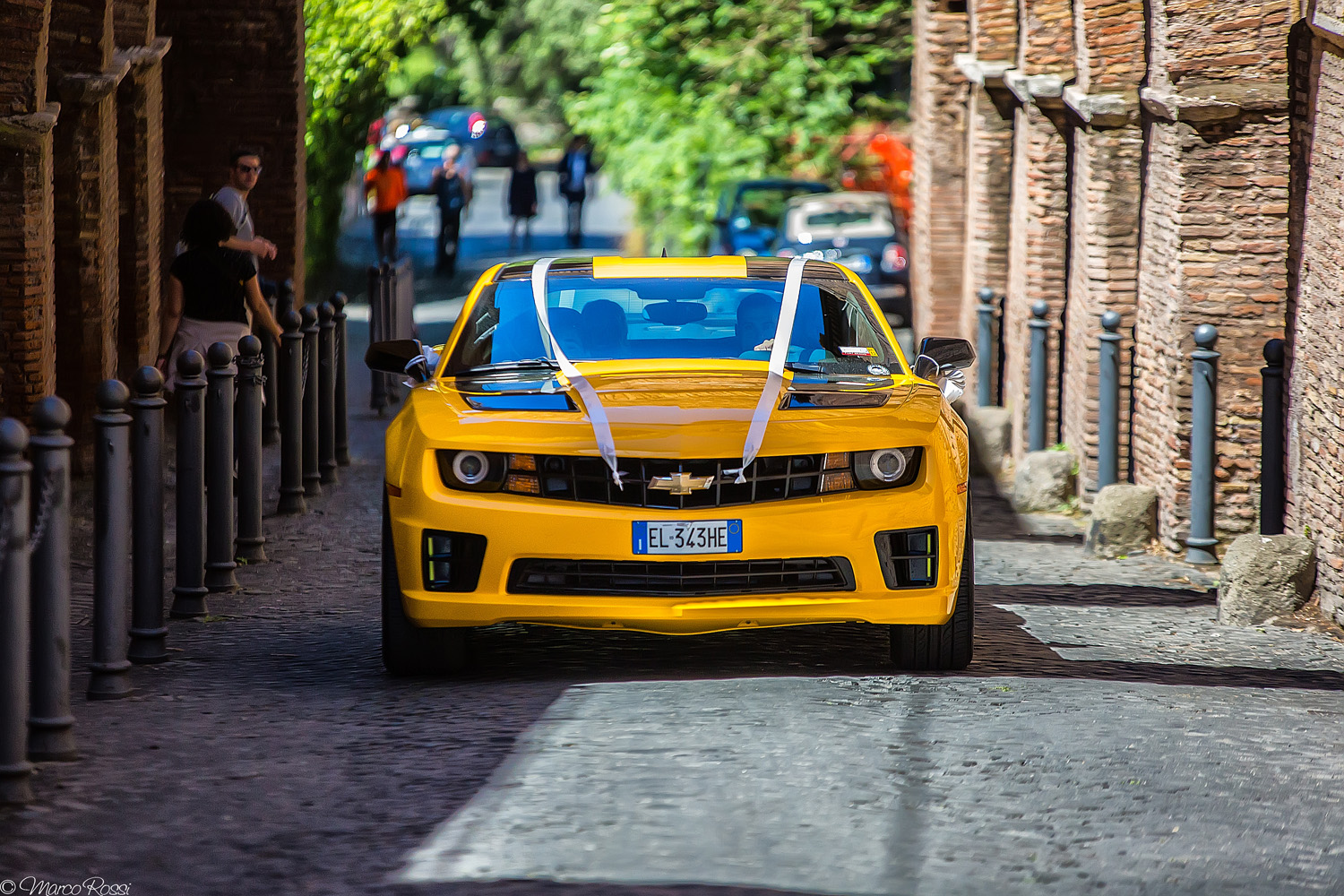 Matrimonio con grinta