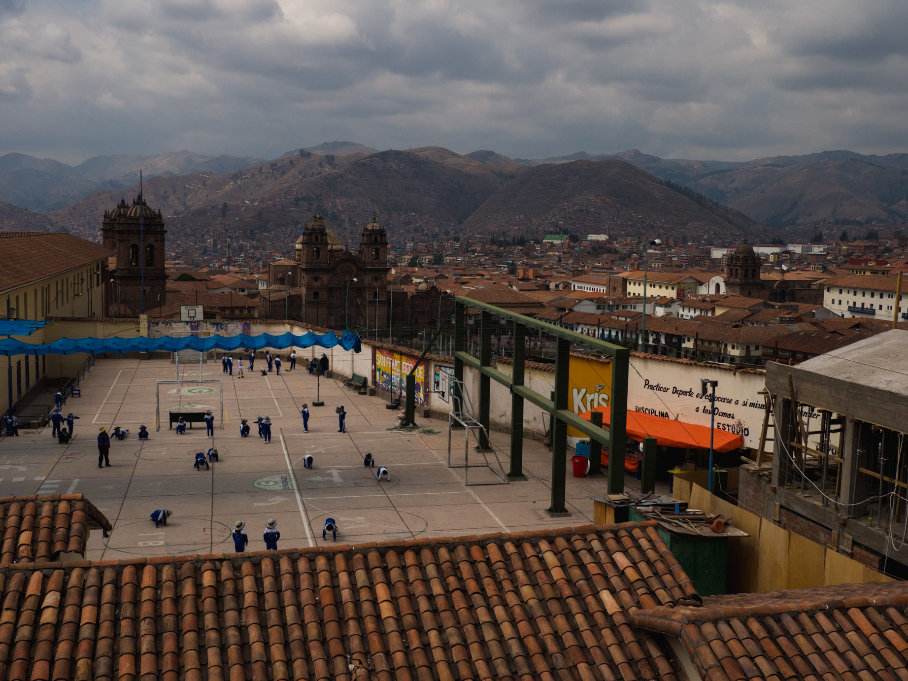 The highest school in the world... maybe!