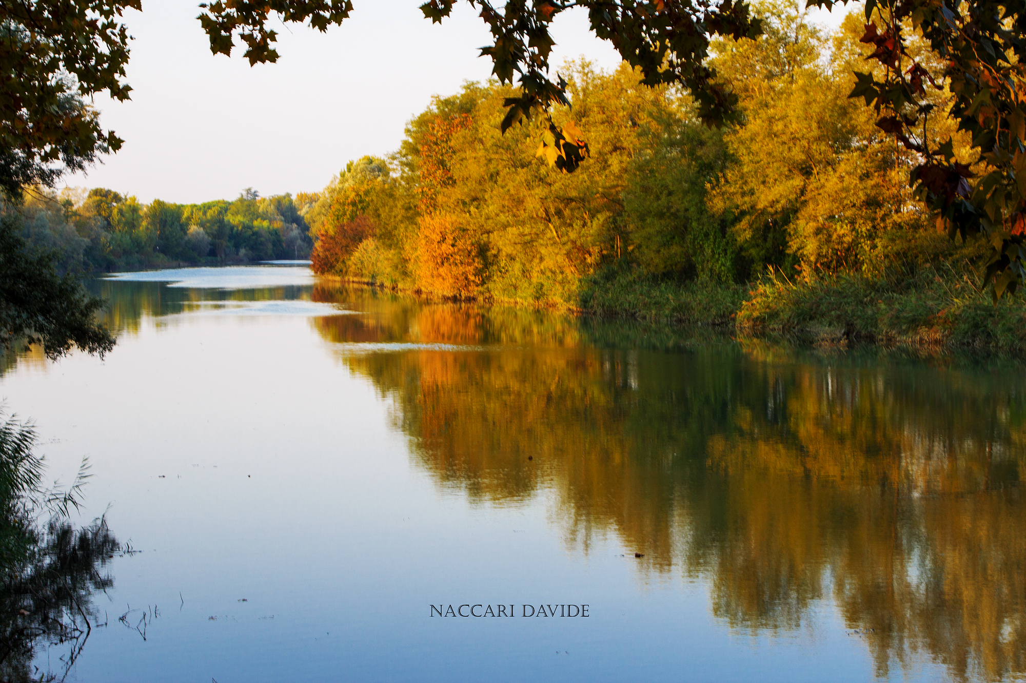 Autumnal Reflections at Chiesanuova-Ve.
