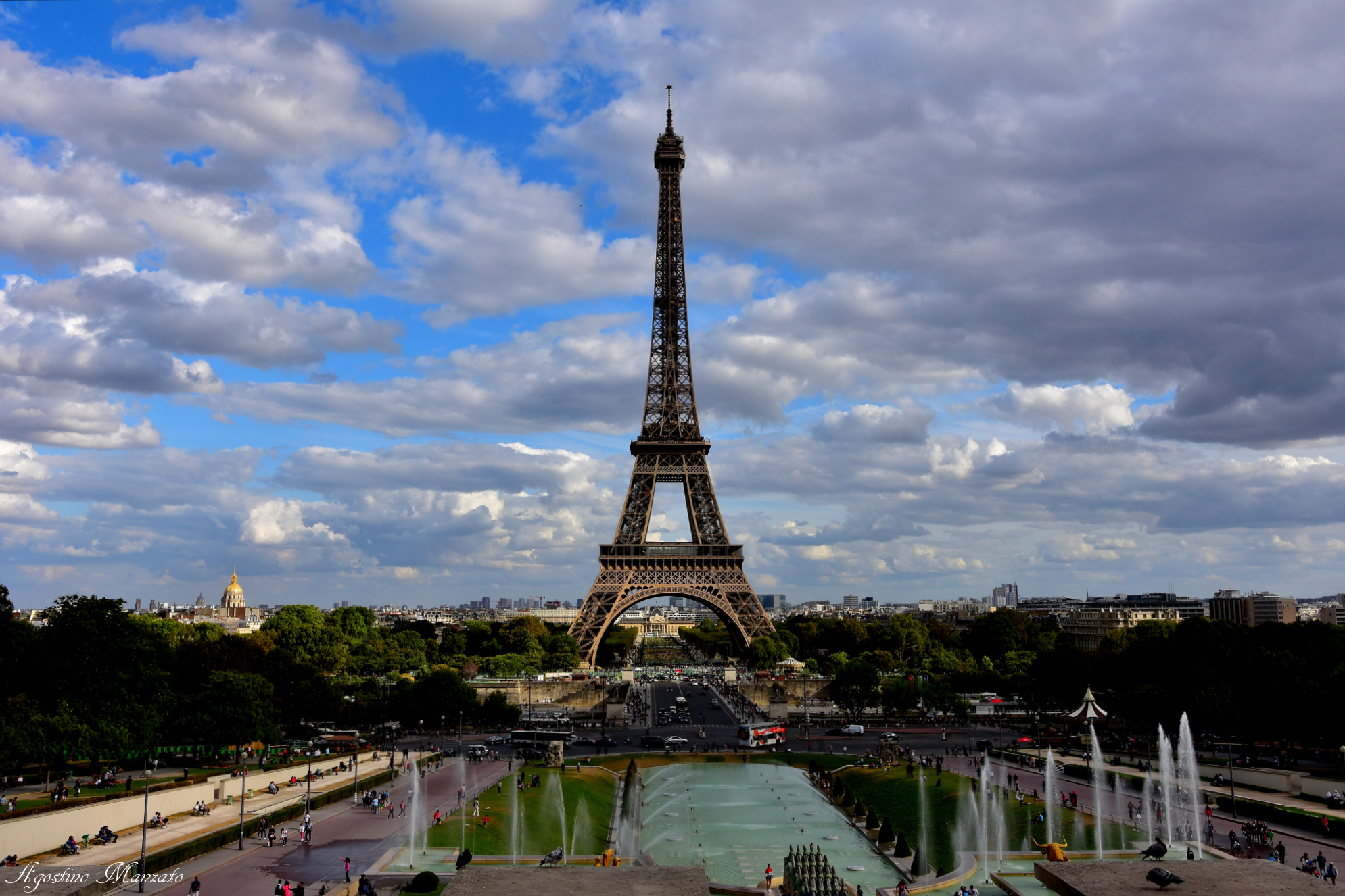 The Eiffel Tower by Trocadero