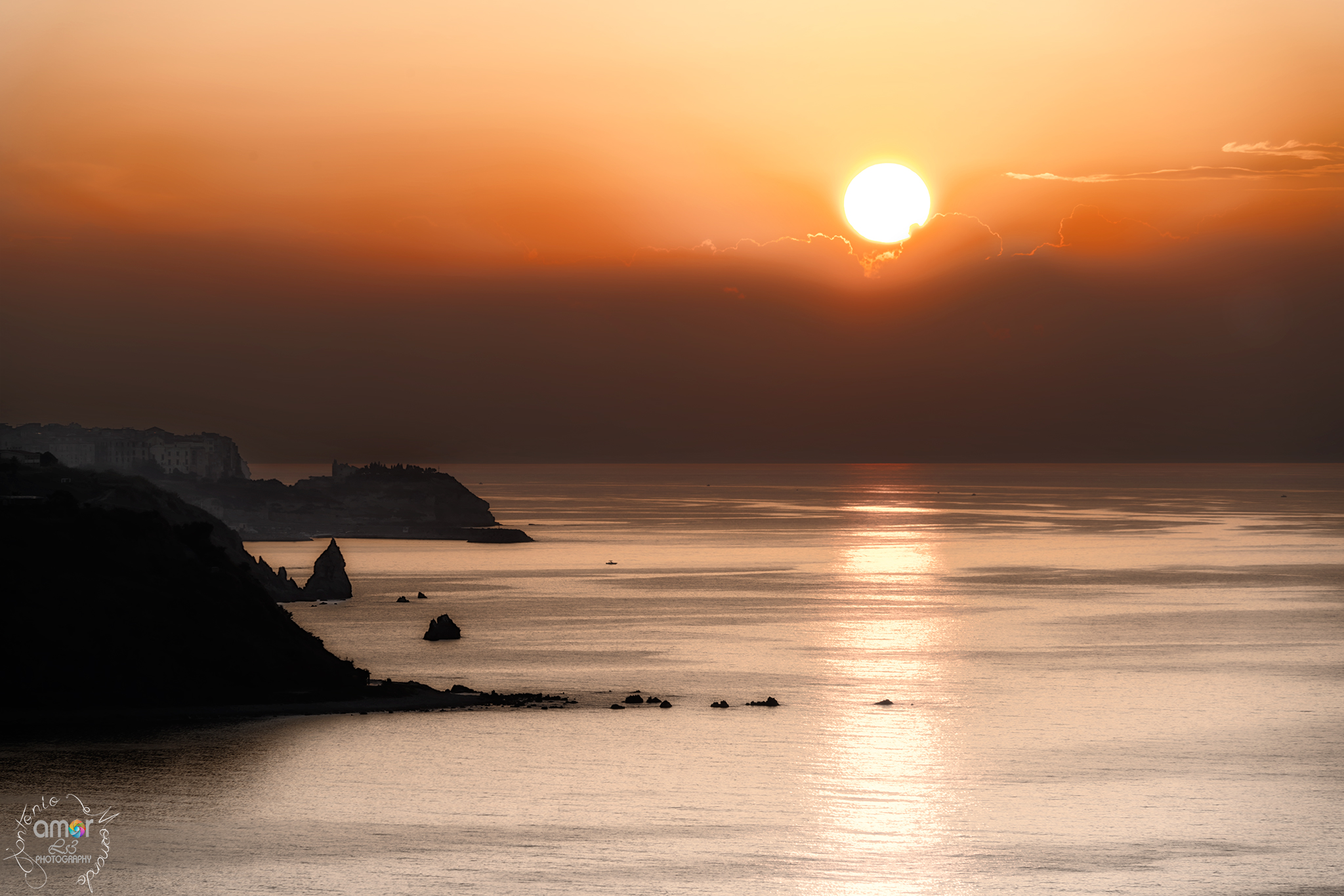 ... there, where the sun draws with the clouds