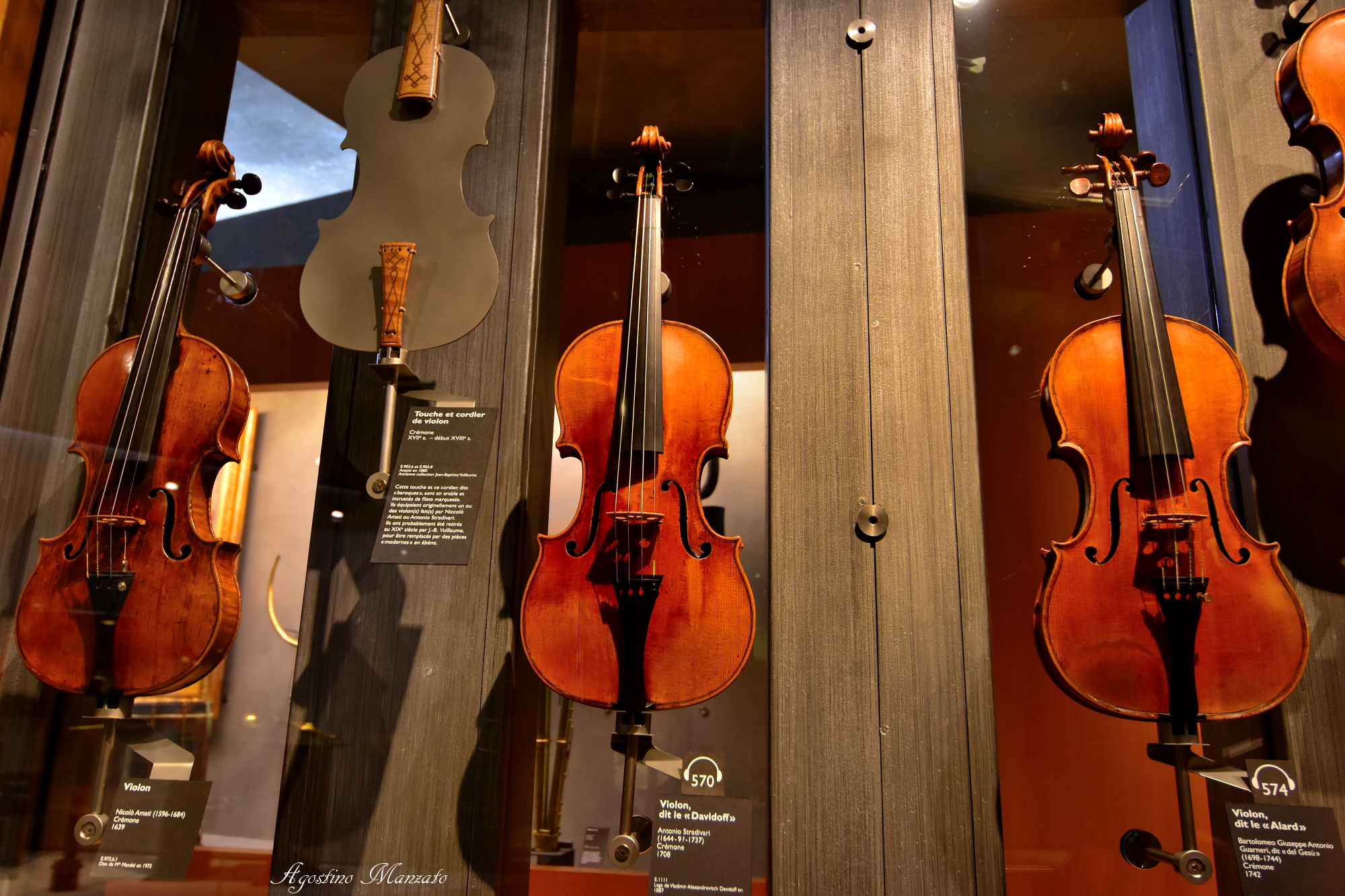 beloved, Stradivari and Guarnieri del Gesù