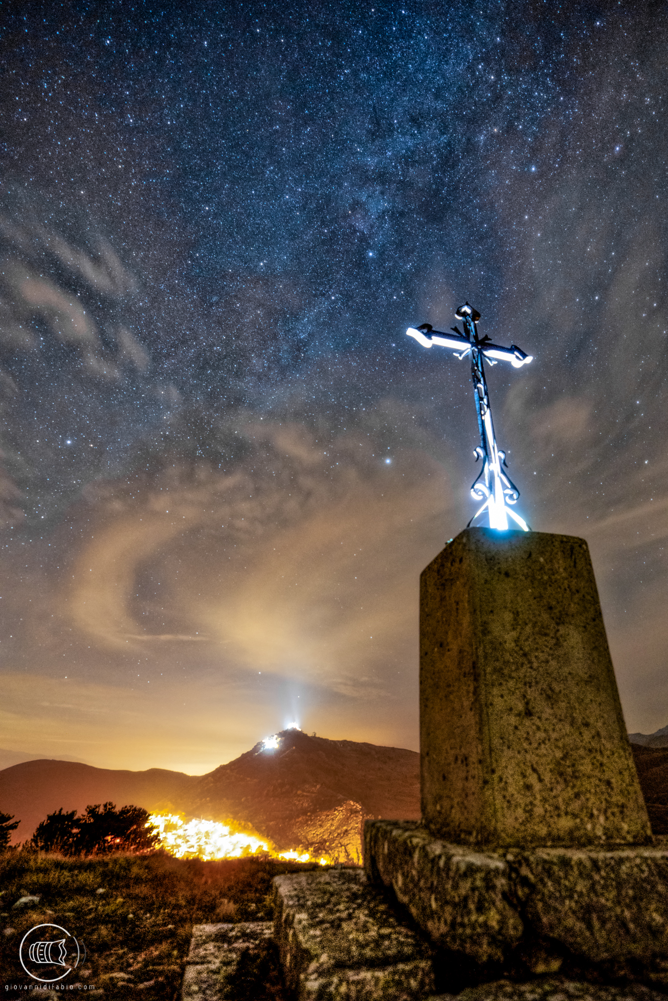 Panoramic view of Calascio and Della Rocca