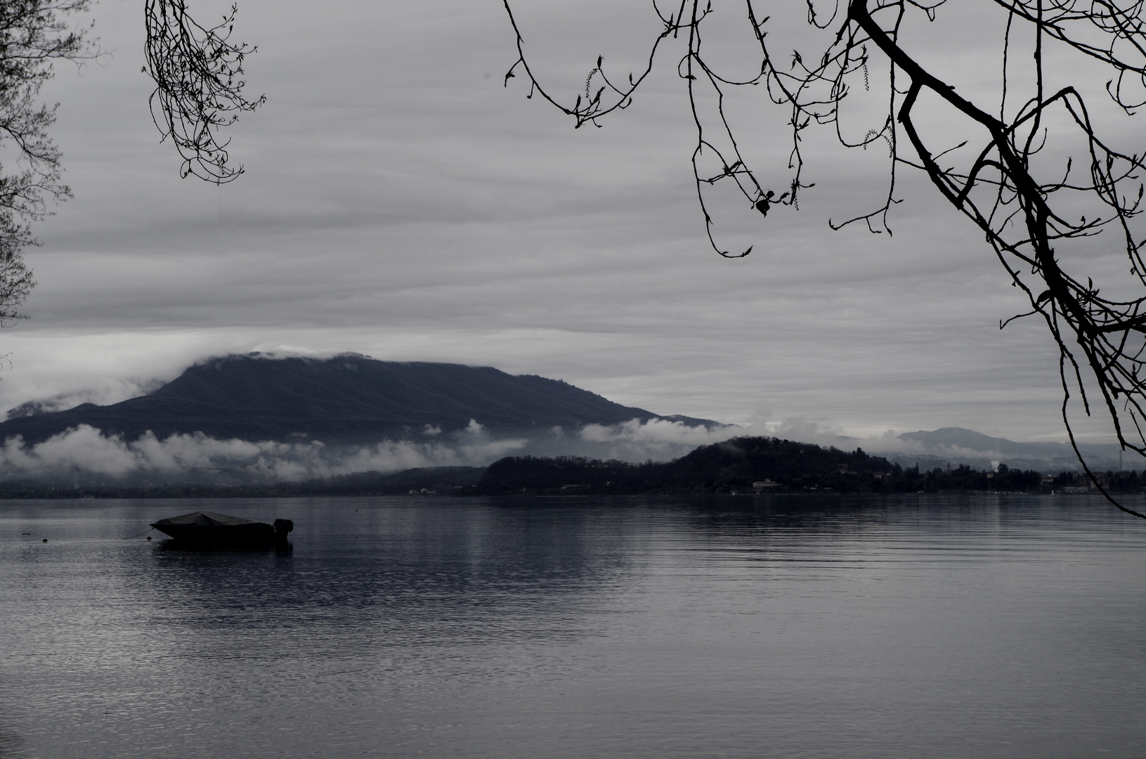 Grey Sunrise on Lake Maggiore
