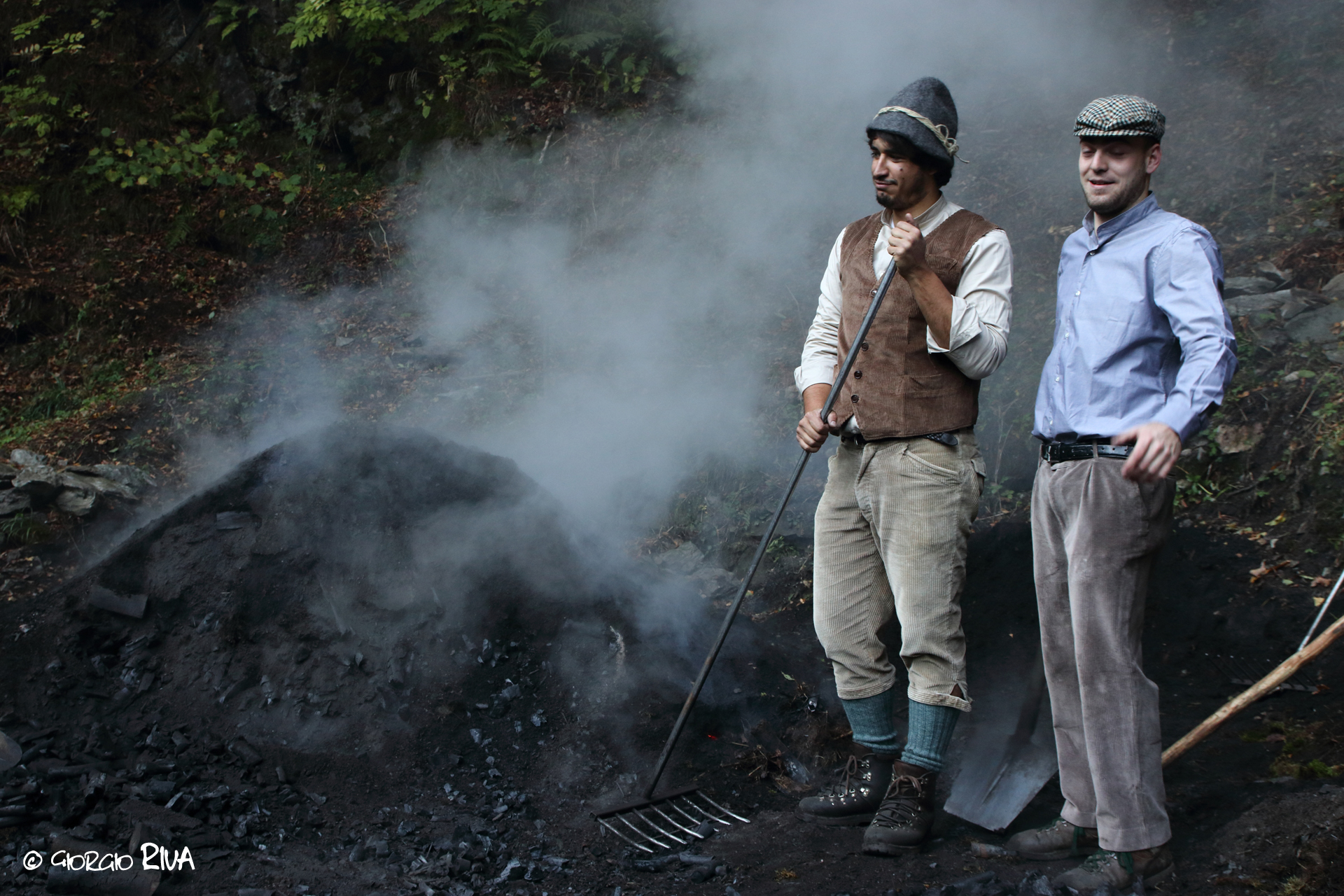 Carbonai a Premana Rivive l'Antico (Lc)