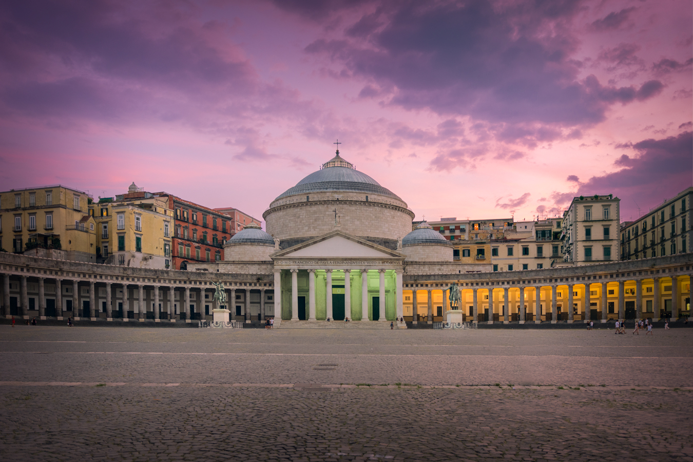Naples-Piazza del Plebiscito