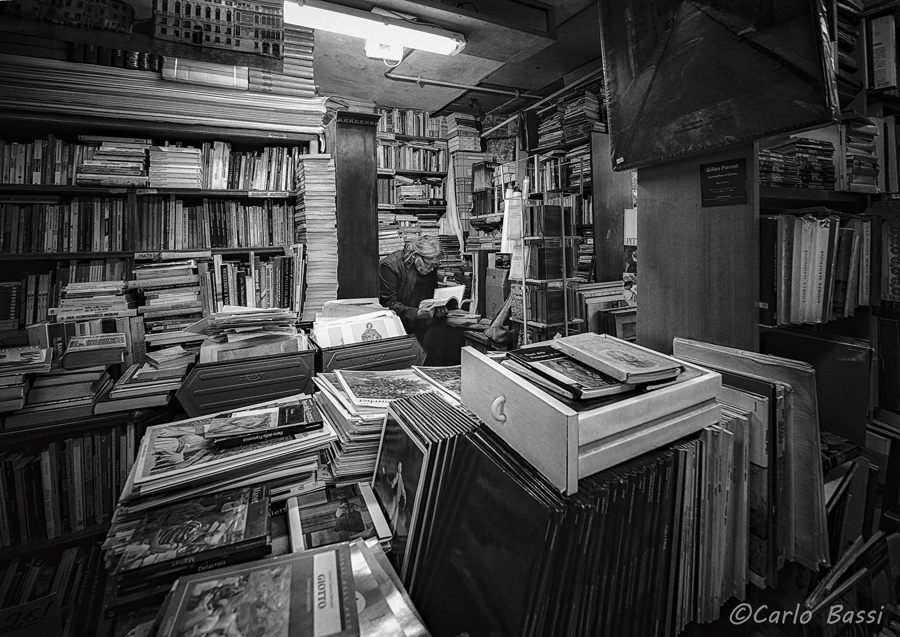 Living in a world of books