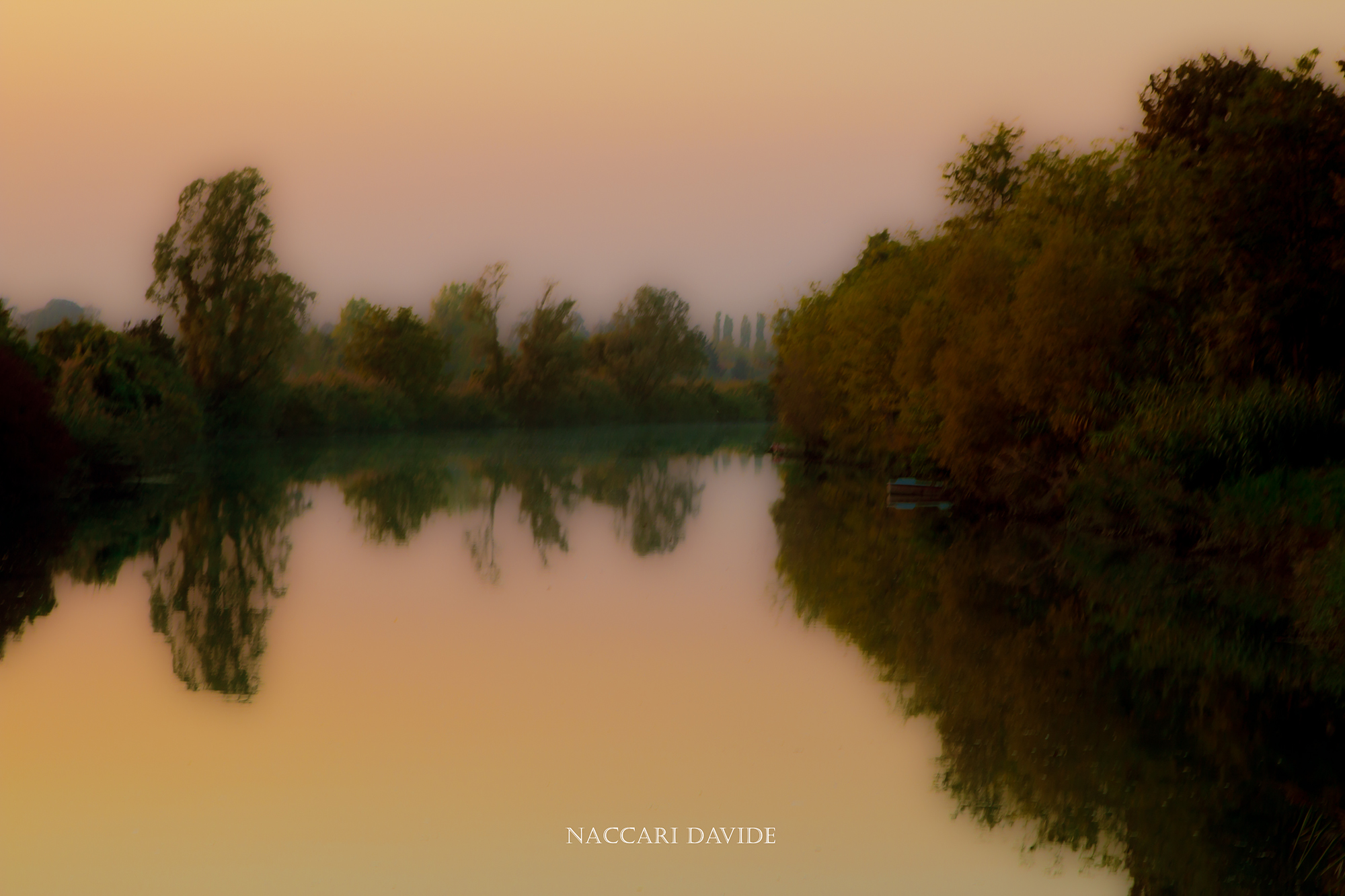 Autumnal blurred colors