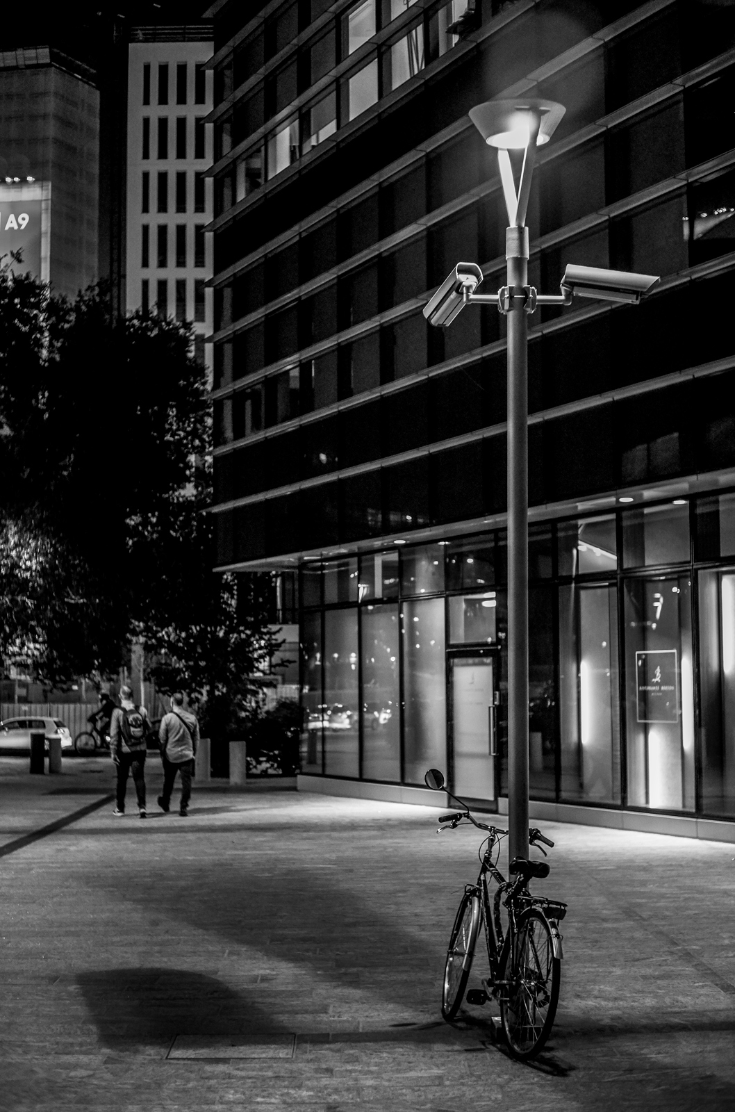 Parcheggio bici..illuminato