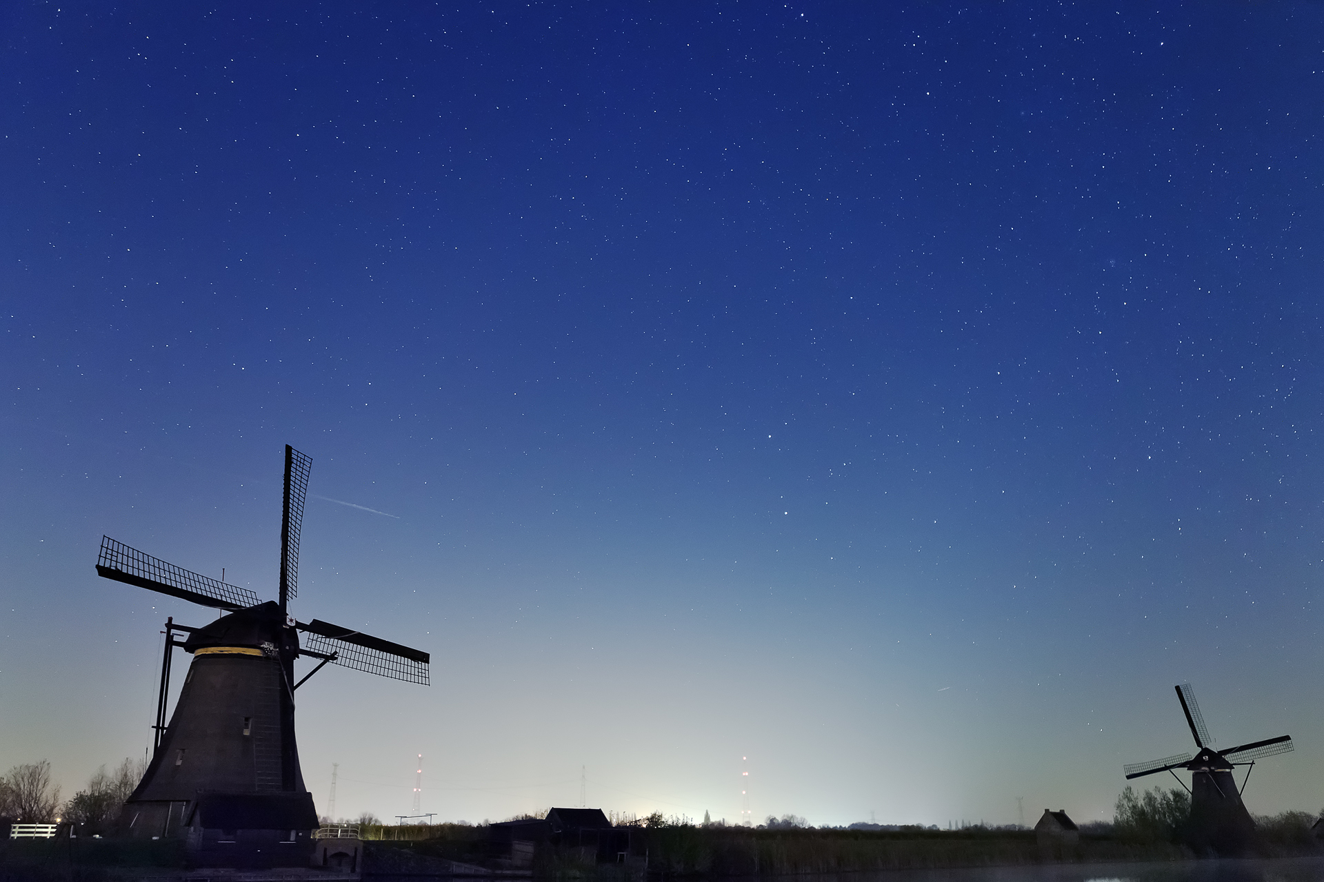 Mills under the stars