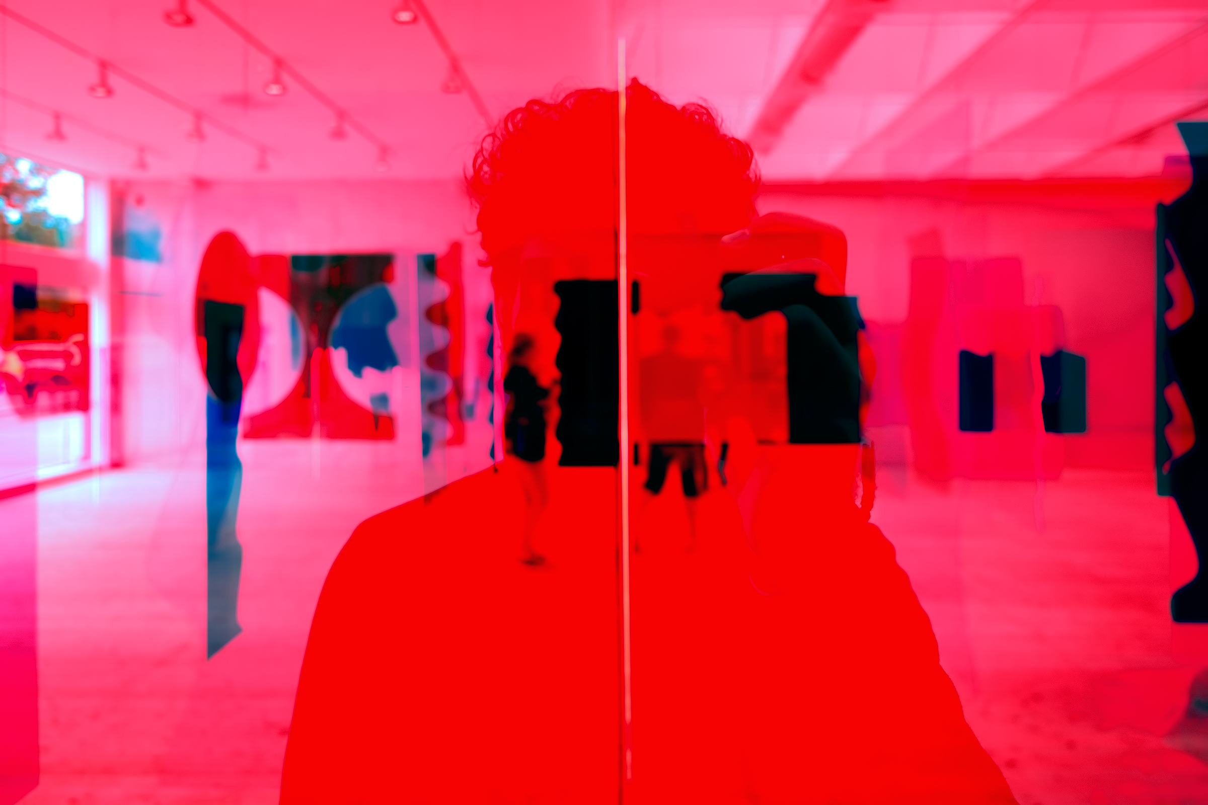 Psychedelic self-portrait.