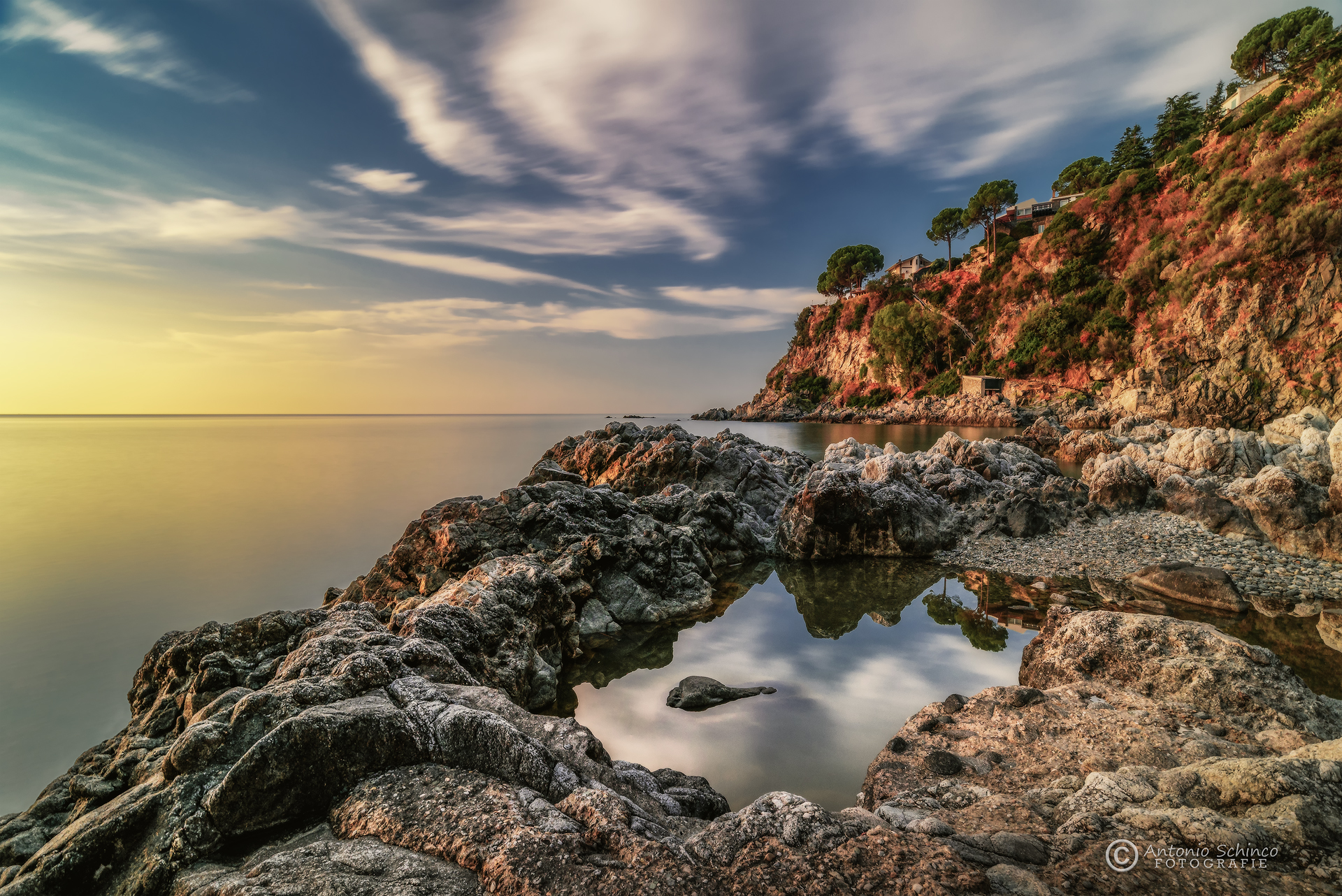 Morning Reflections at Copanello Bay