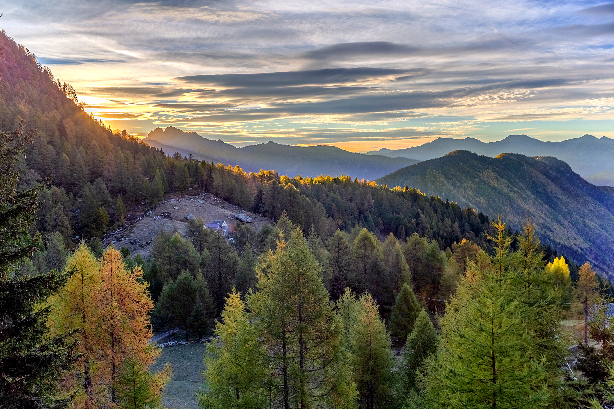 First Mountain Lights