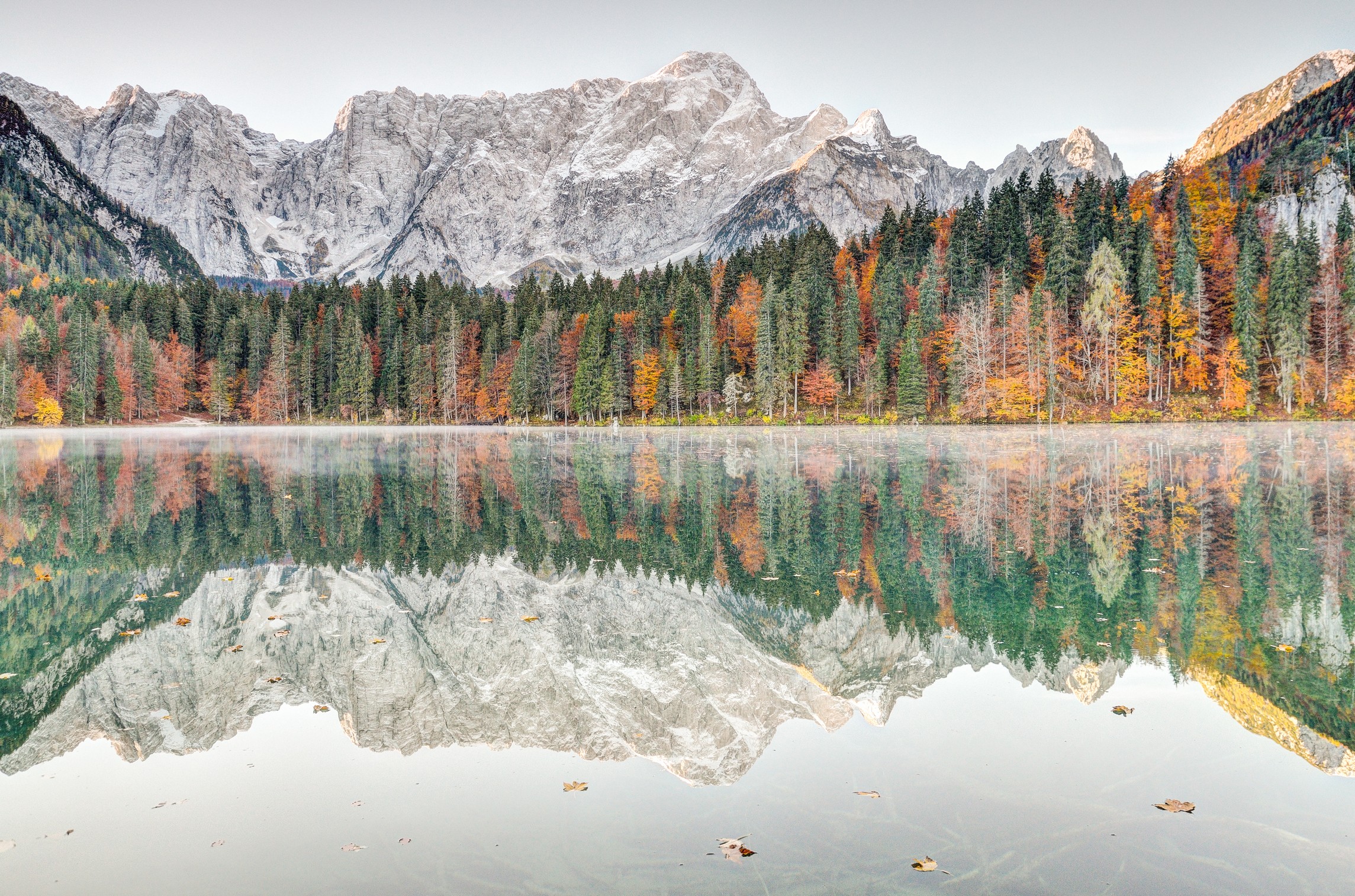 autunno ai laghi di Fusine