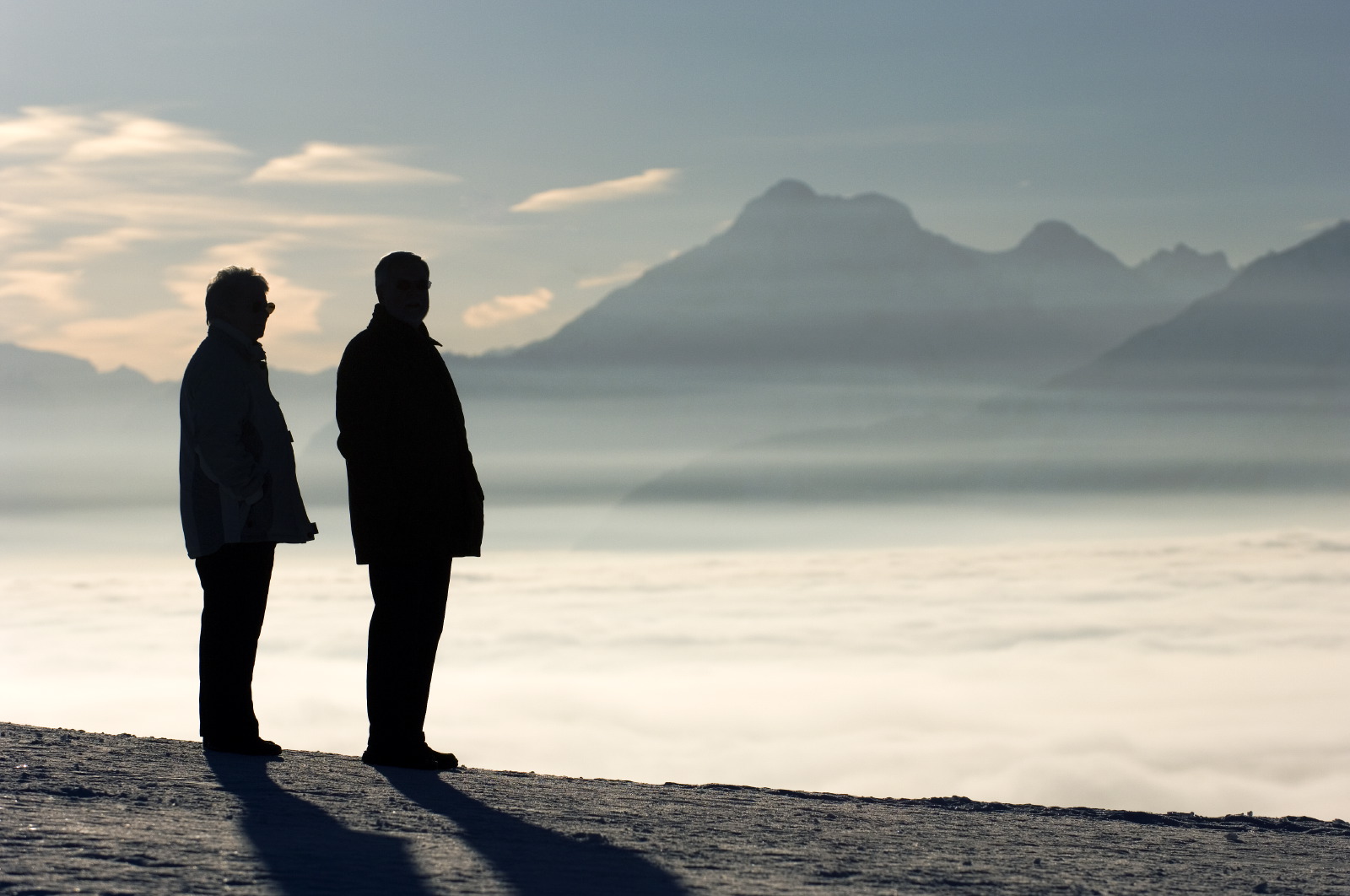 Contemplating the horizon