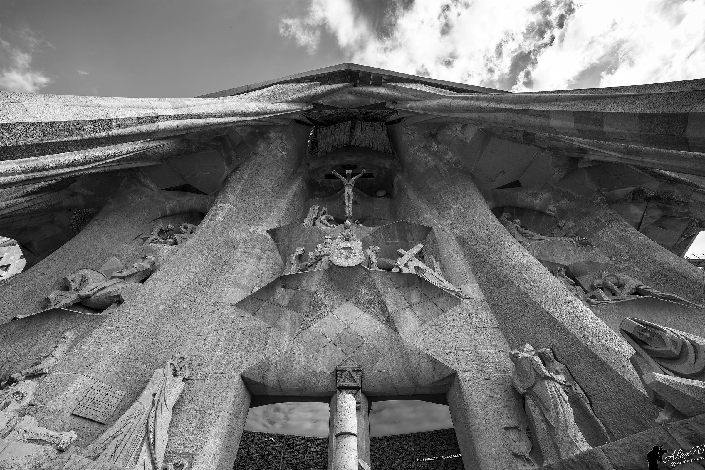 Back of the Sagrada Familia