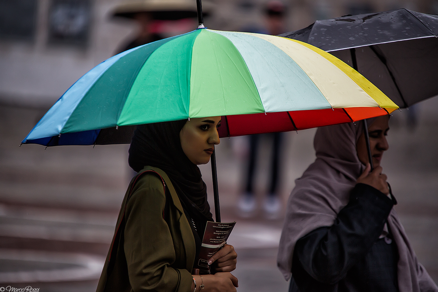 Vienna sotto la pioggia