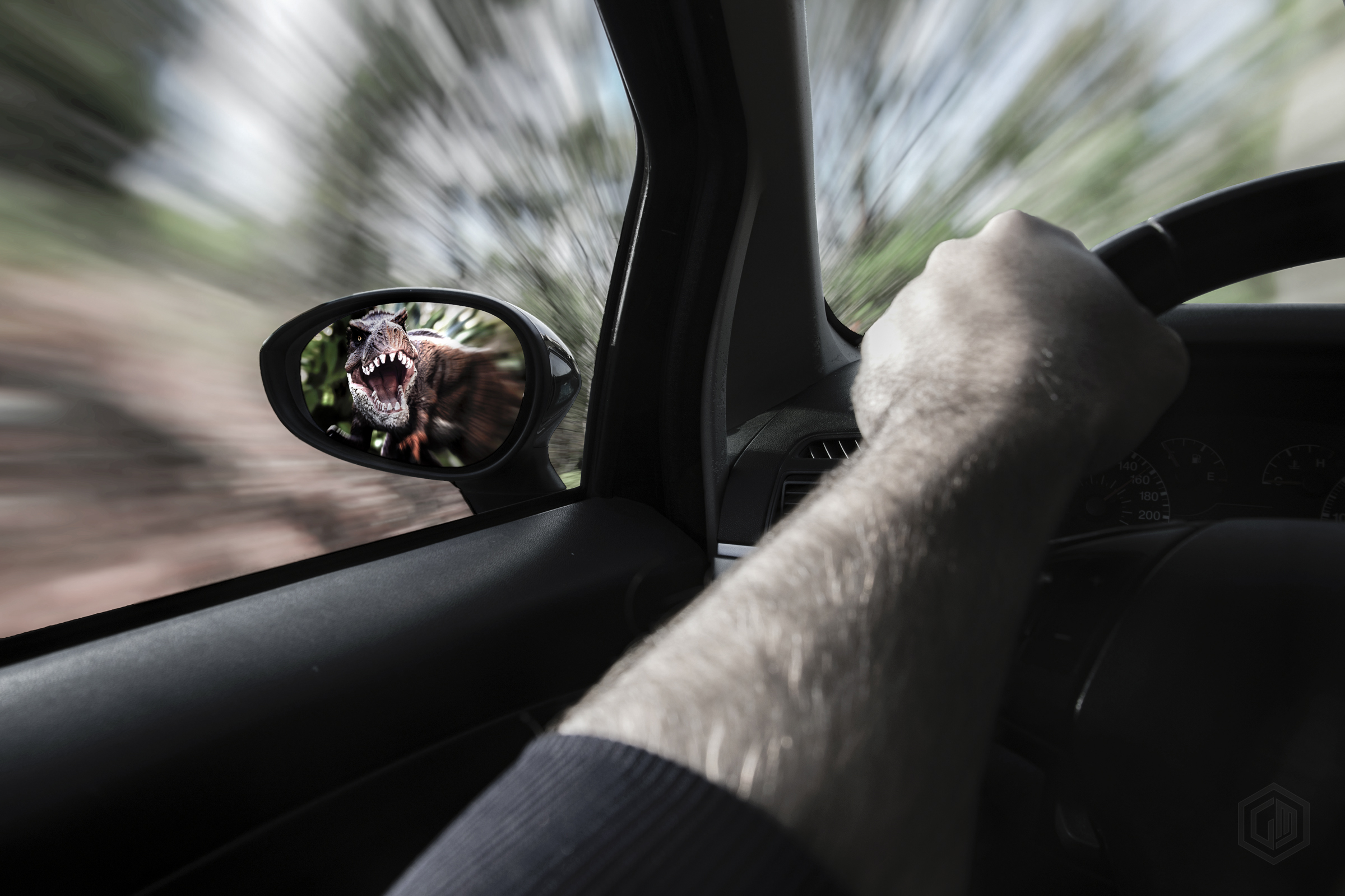 Object in Mirror are closer than they appear