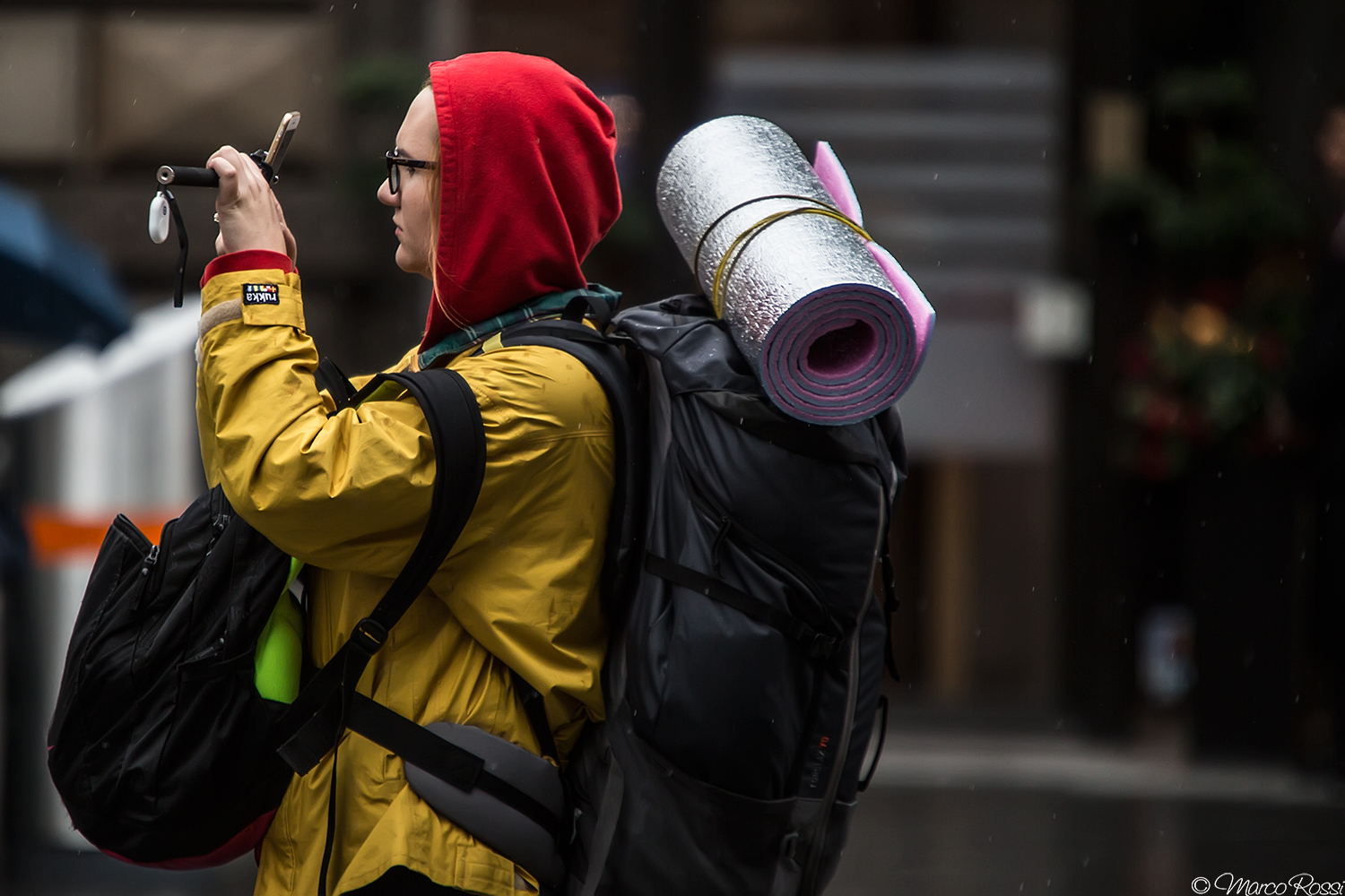 Vienna sotto la pioggia