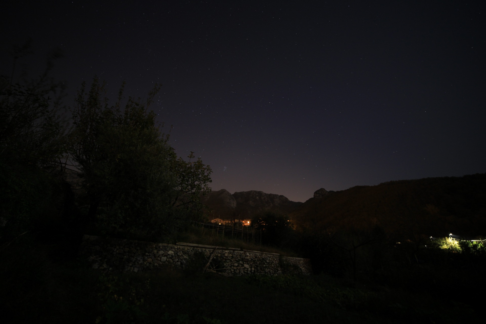 Tramonti(SA)..di notte