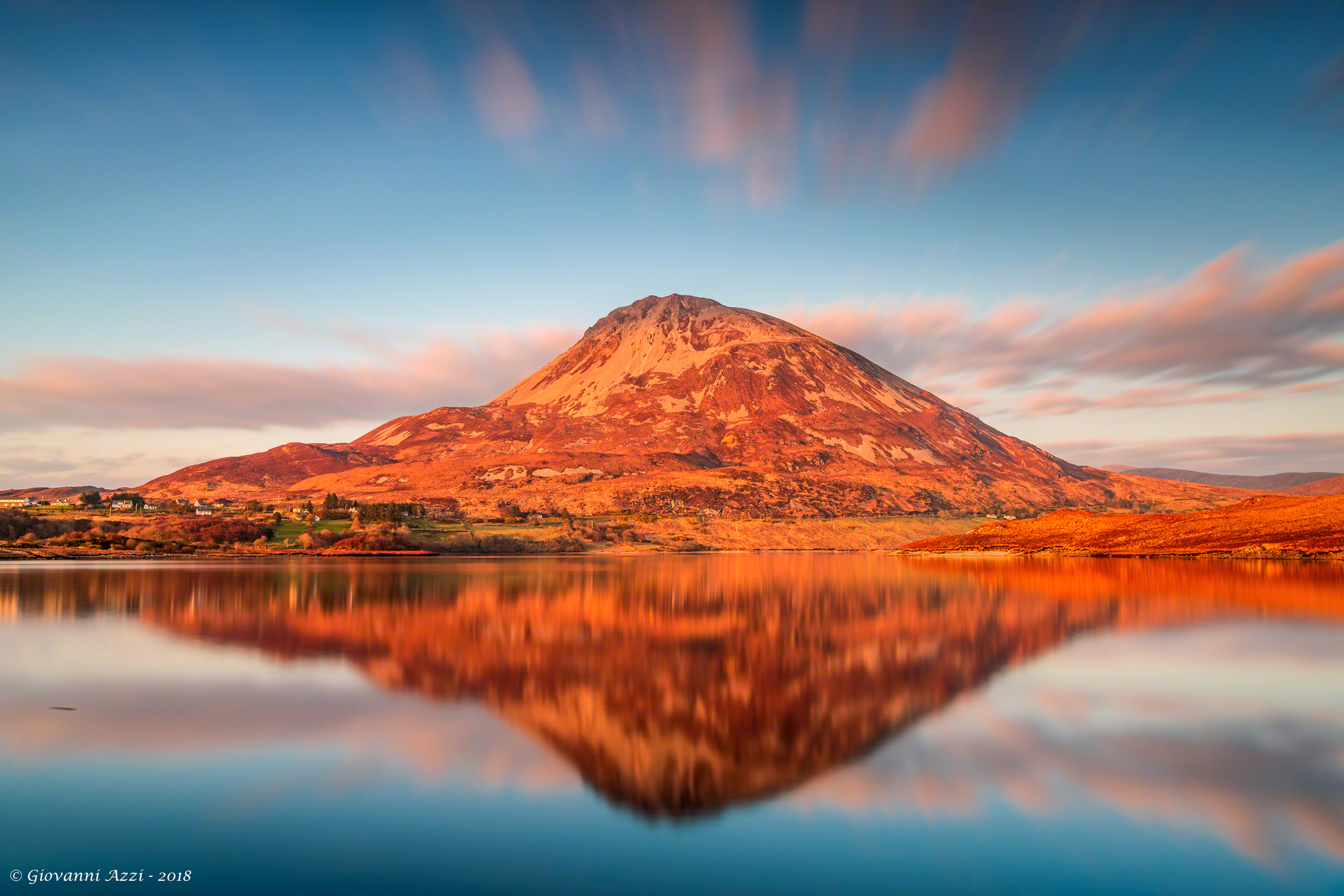 Mount Errigal Sunset