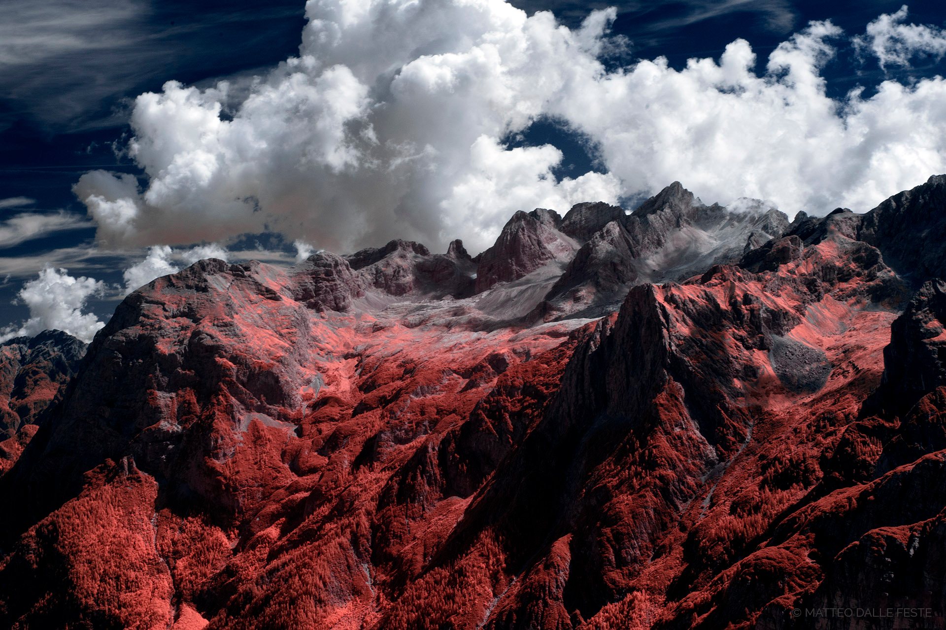 Nei pressi di Cortina, con occhi diversi - Infrared