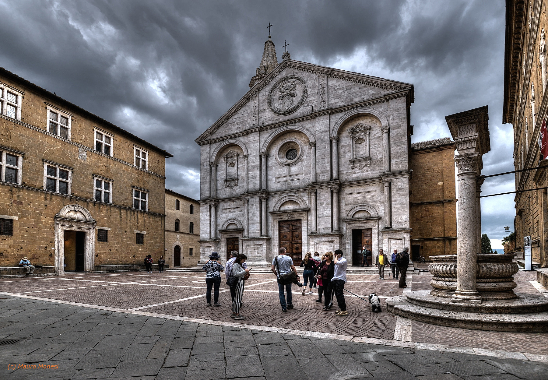 There is competition in Pienza