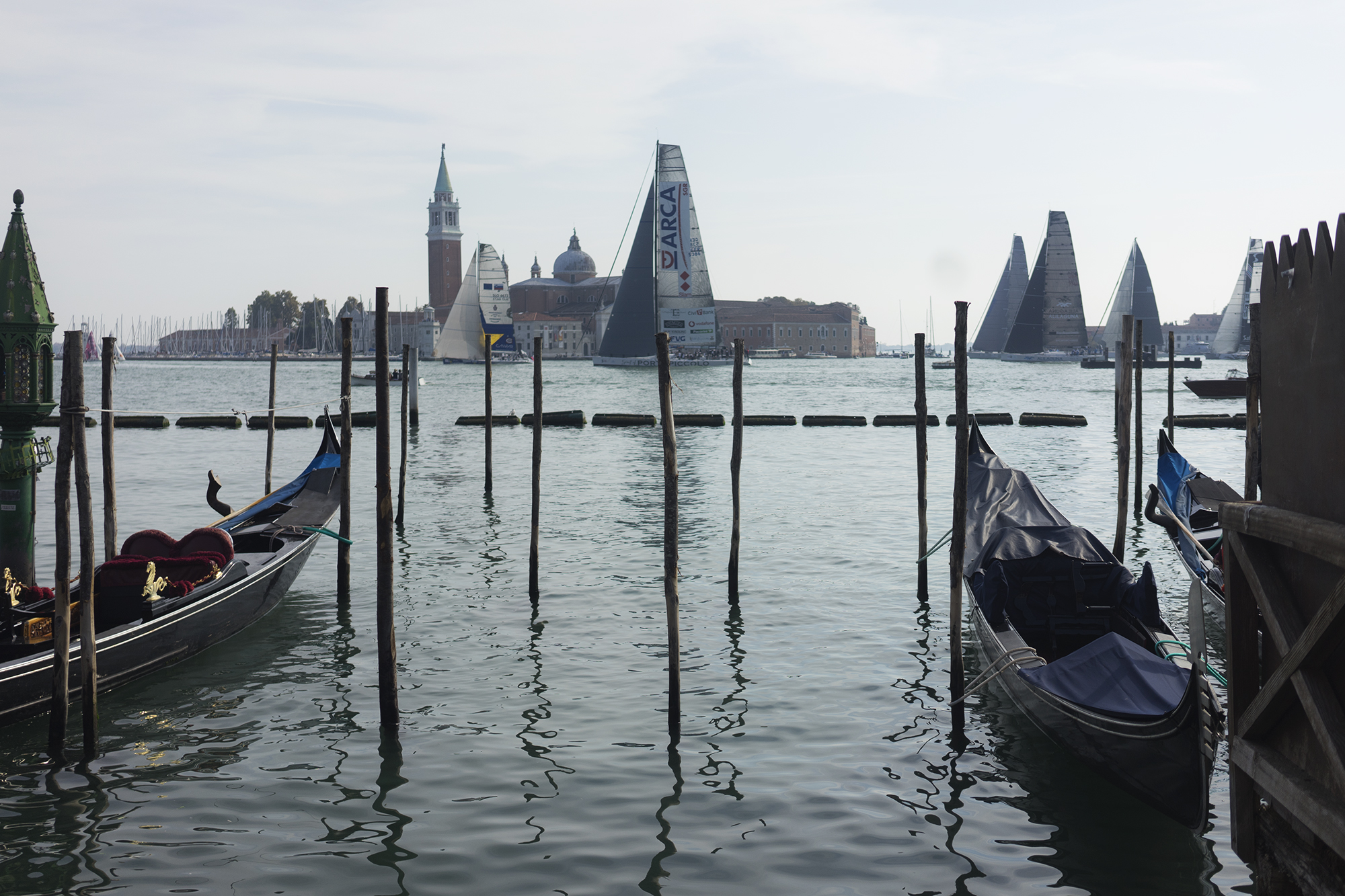 Gondolas and sails...