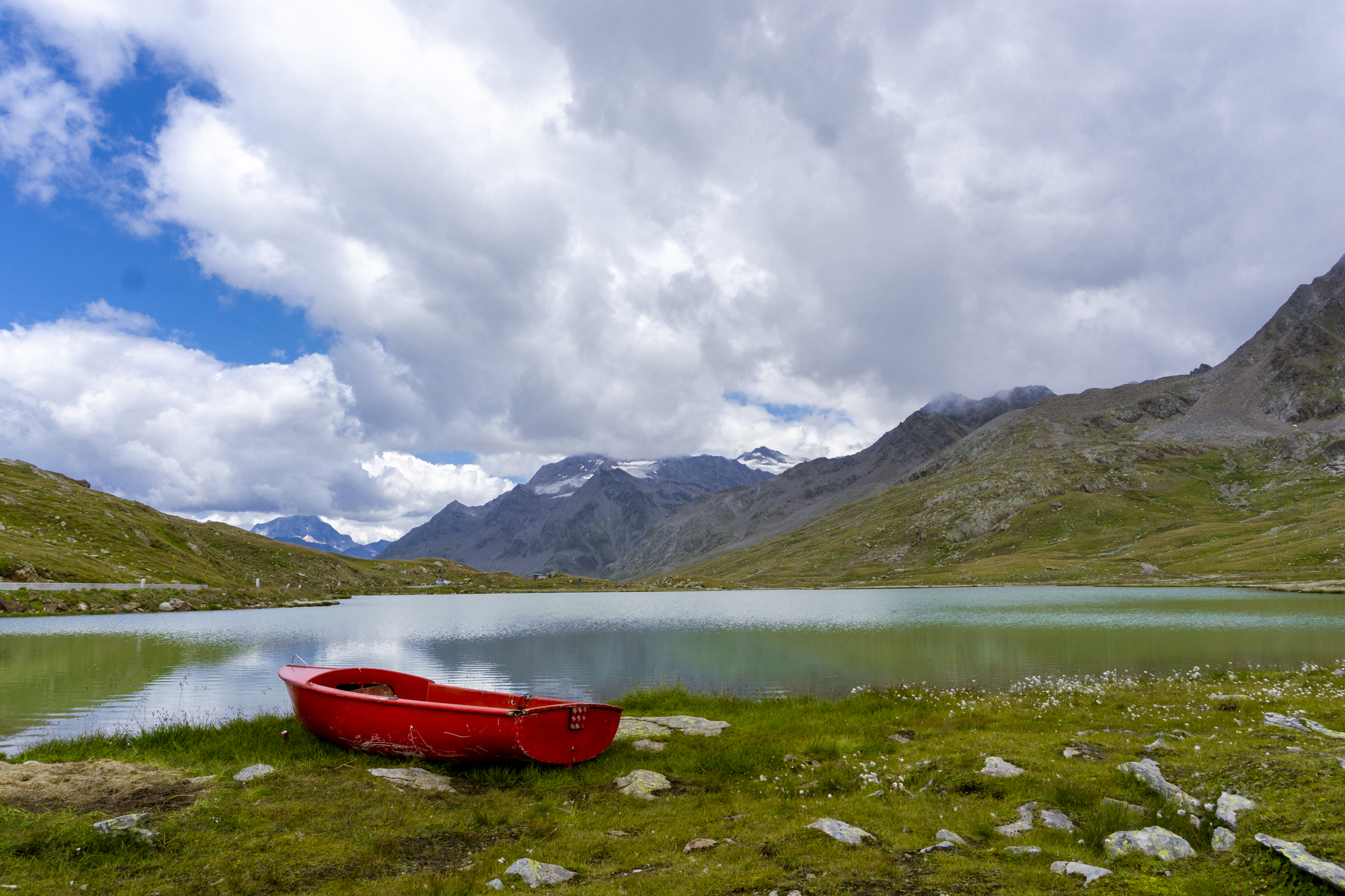 Nuvole sul Lago Bianco