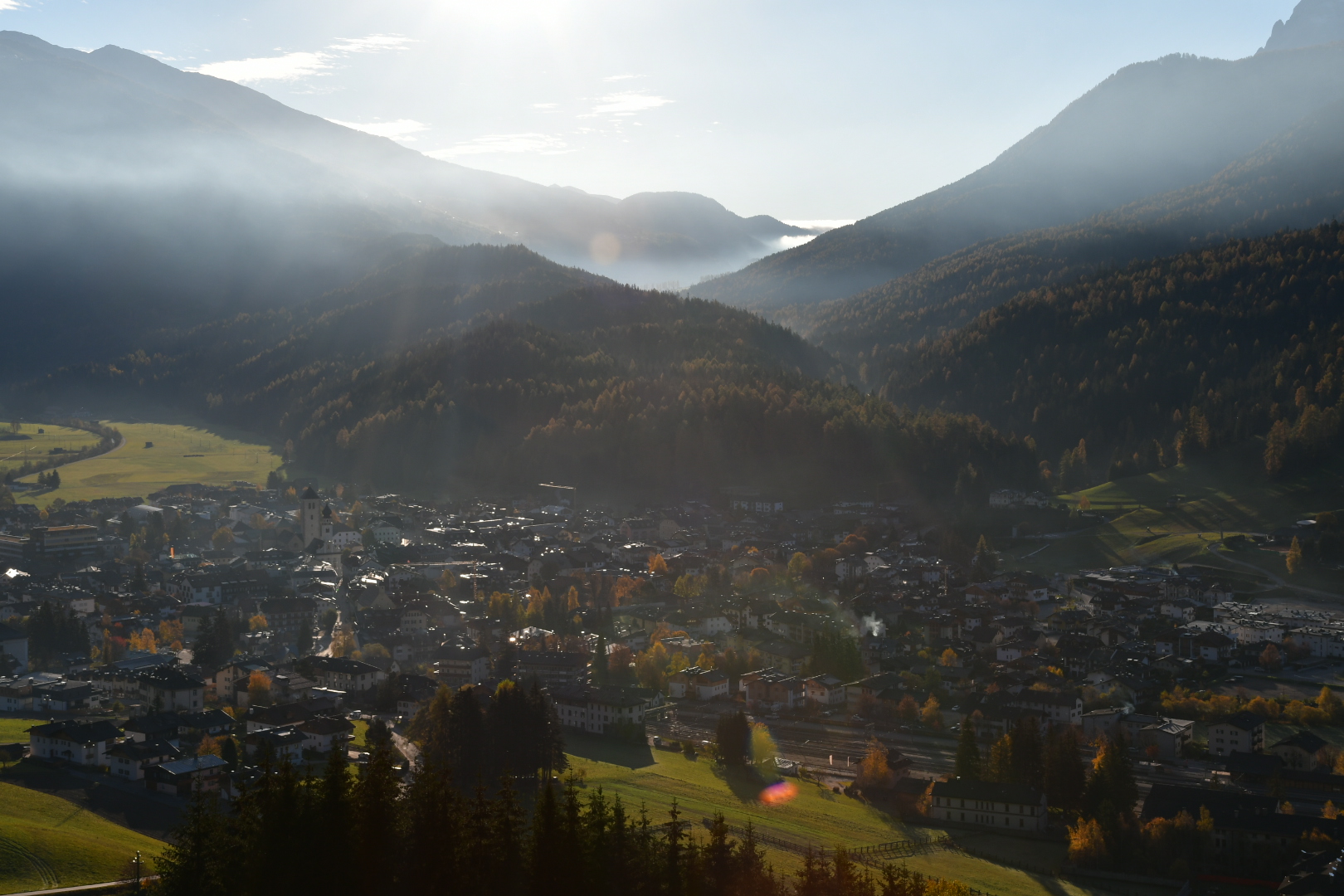 San Candido dall'alto