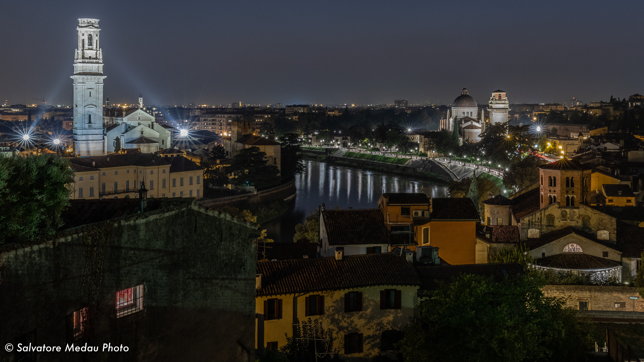 Notturna dul Duomo di Verona