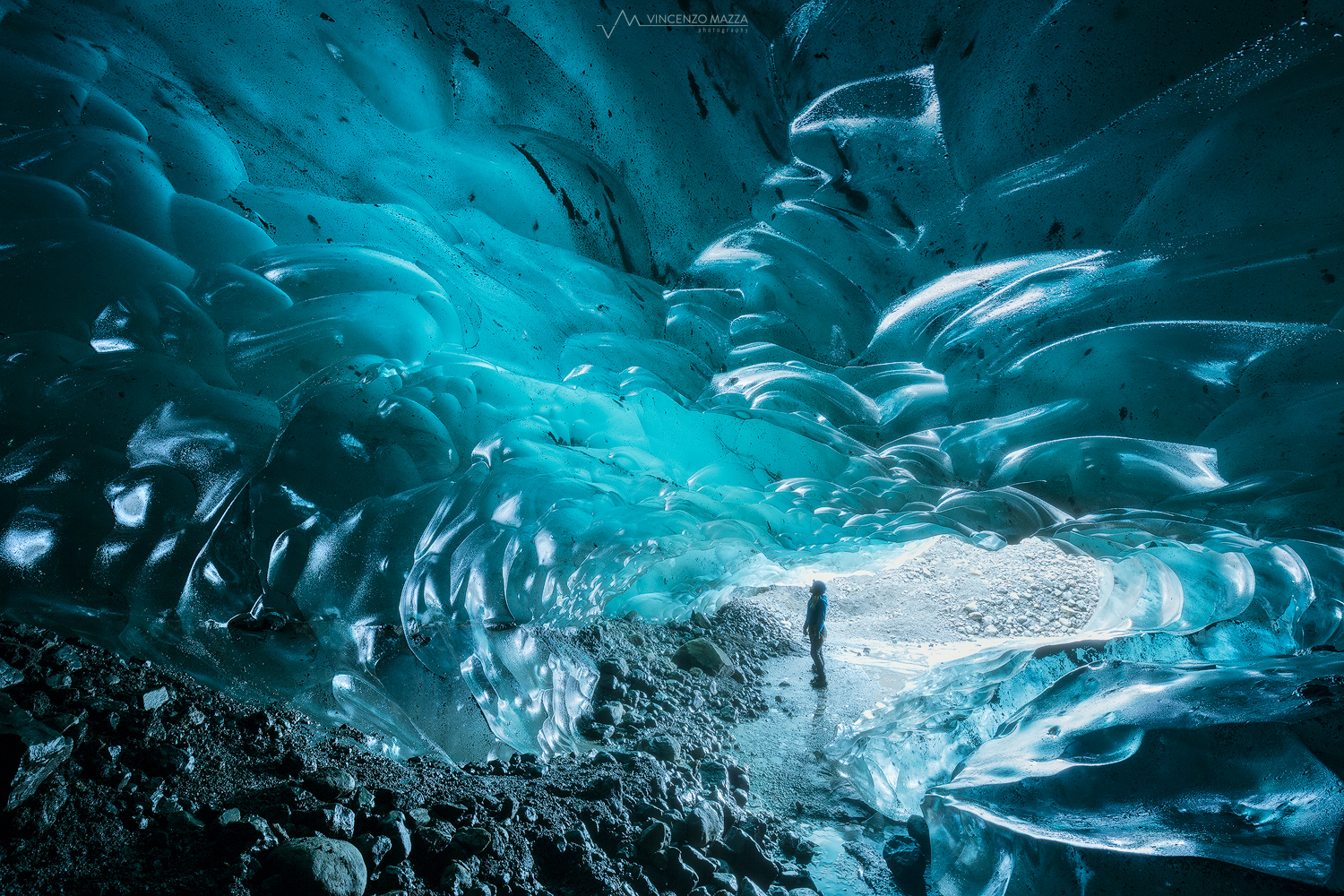 The ice Cave of Skaftafellsjökull