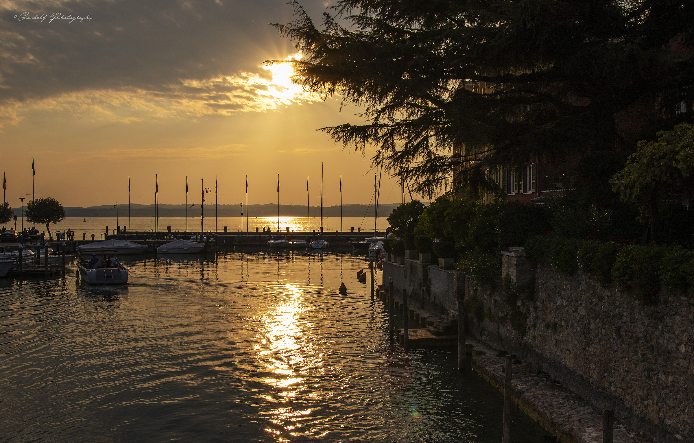 Tramonto a Sirmione