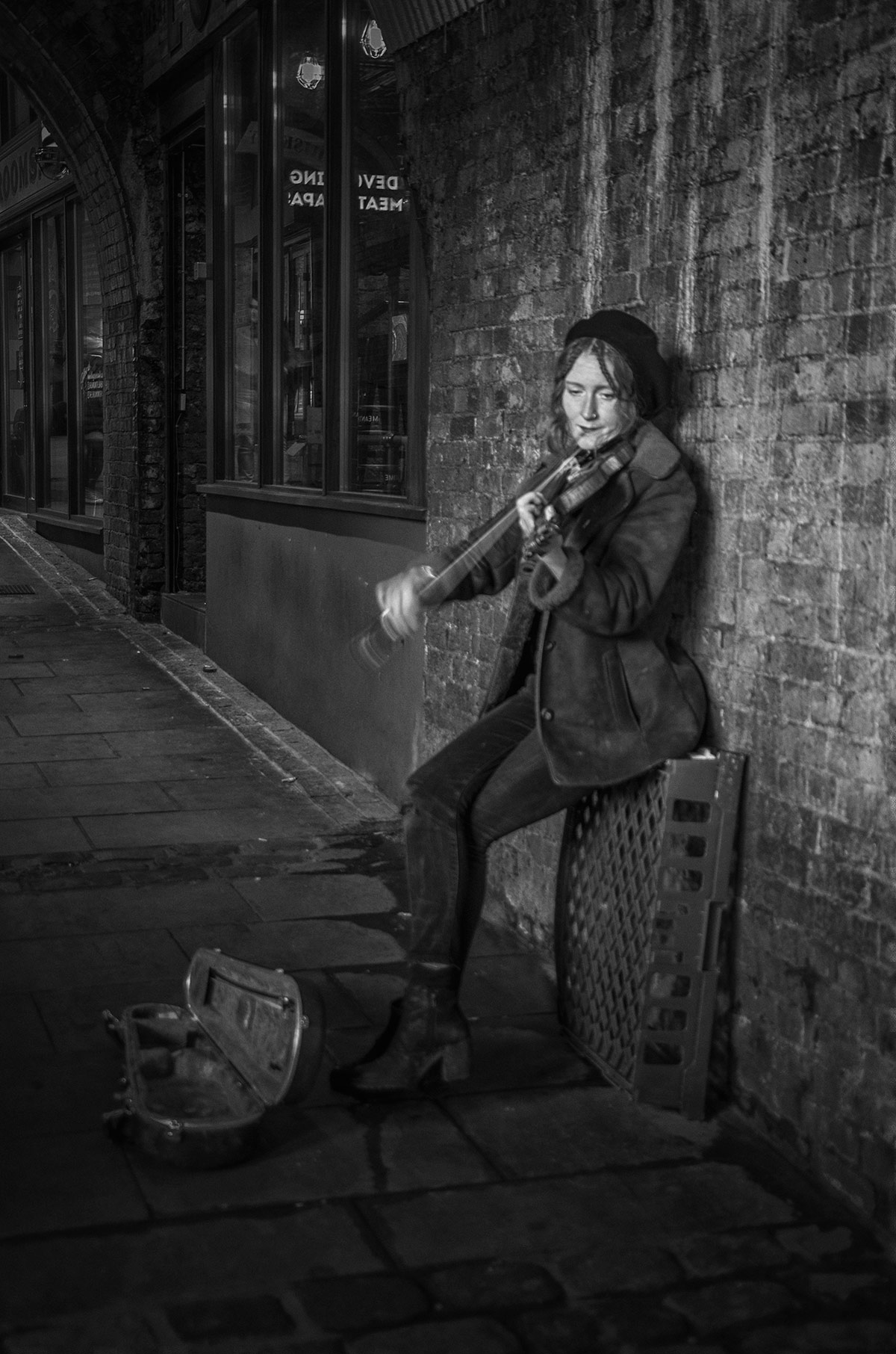 La voce del violino b/n