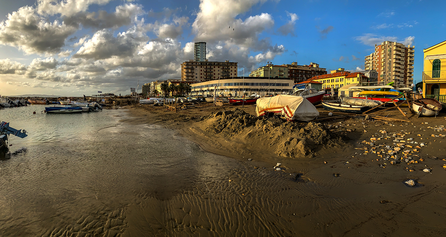 Follonica dopo la tempesta..