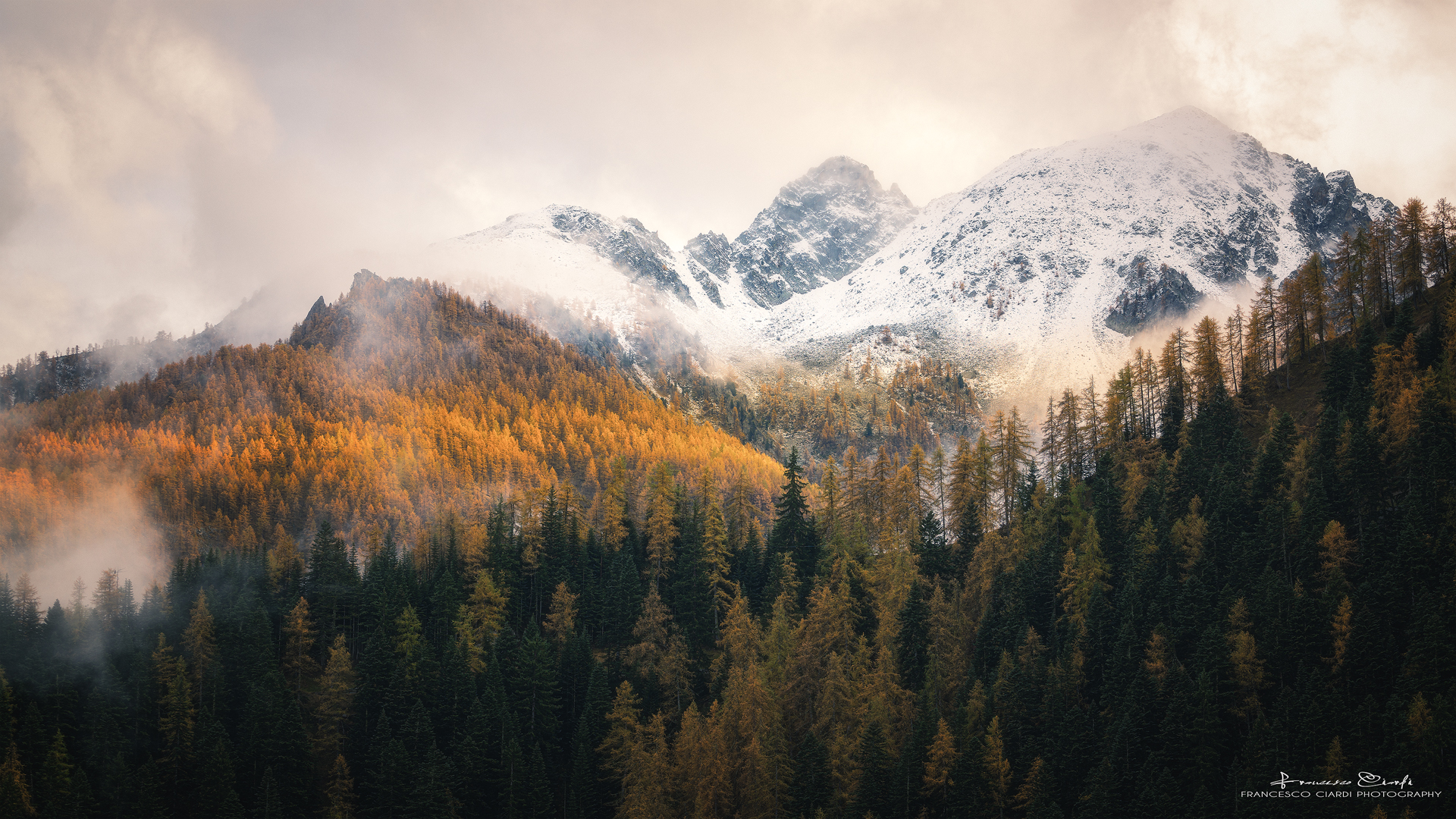 Winter knocks at the gates of autumn