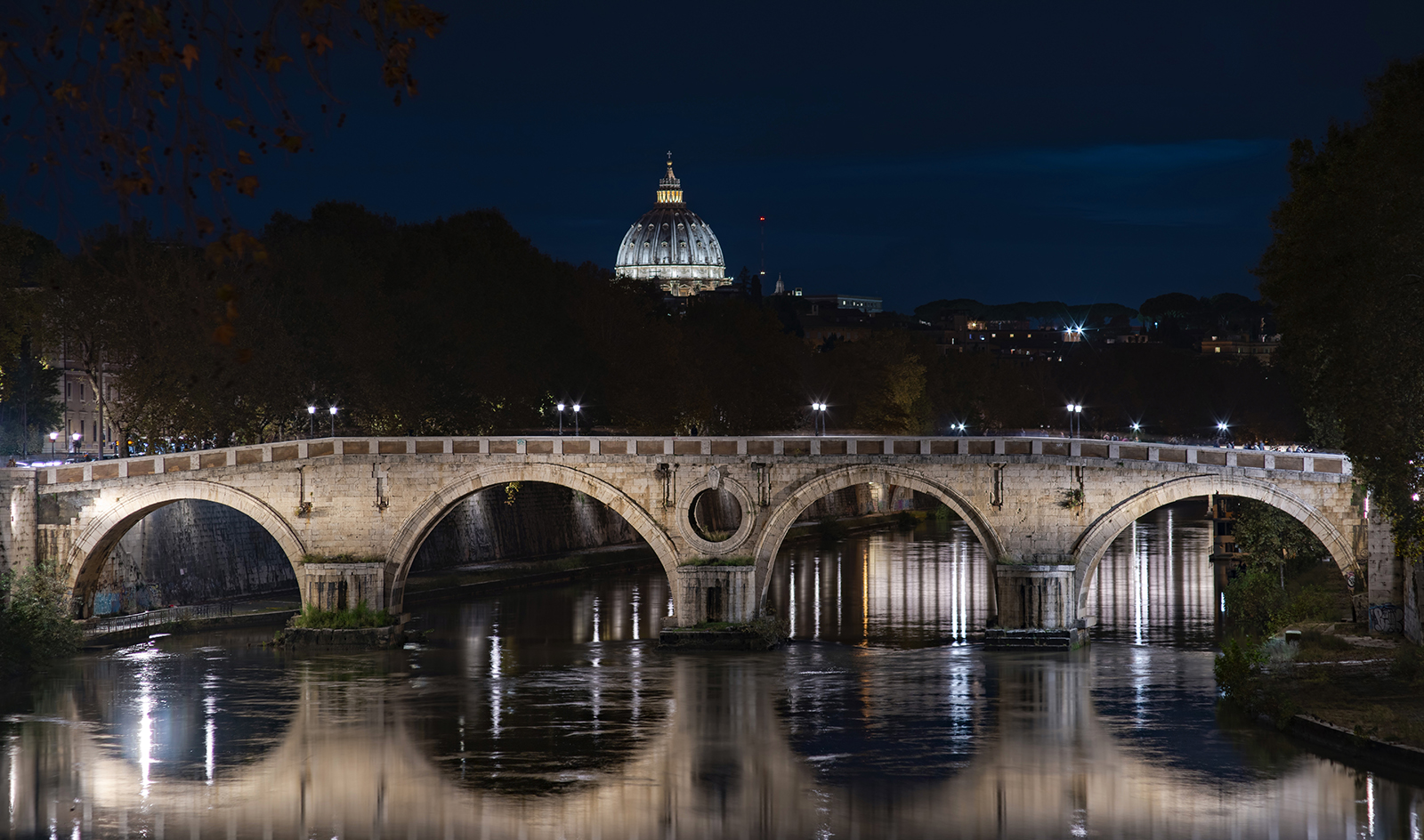 Vista ponte Garibaldi