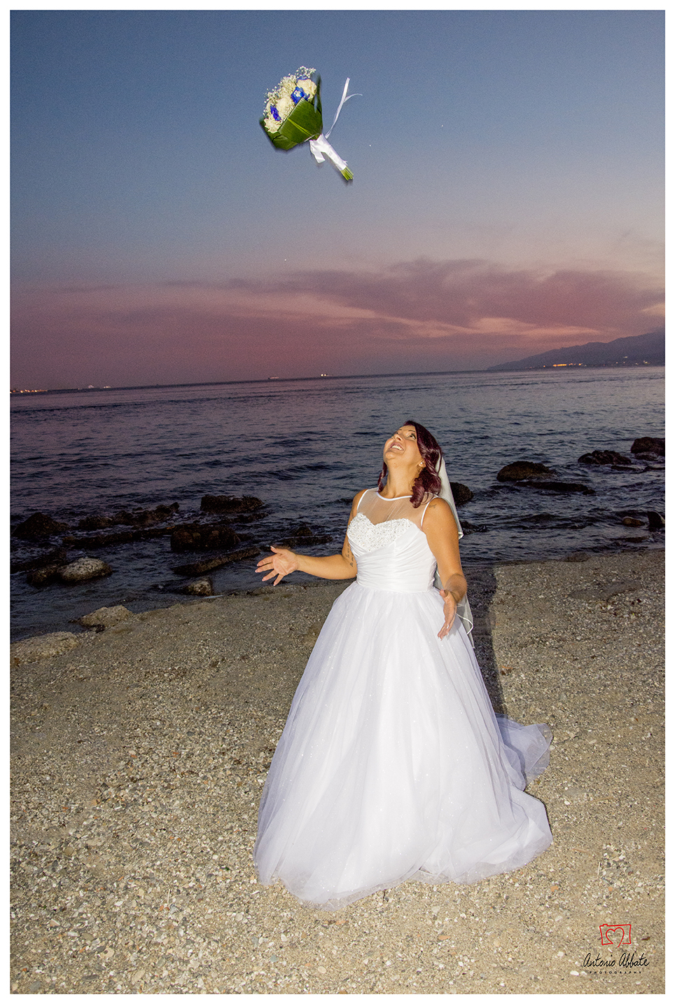 Il lancio del bouquet