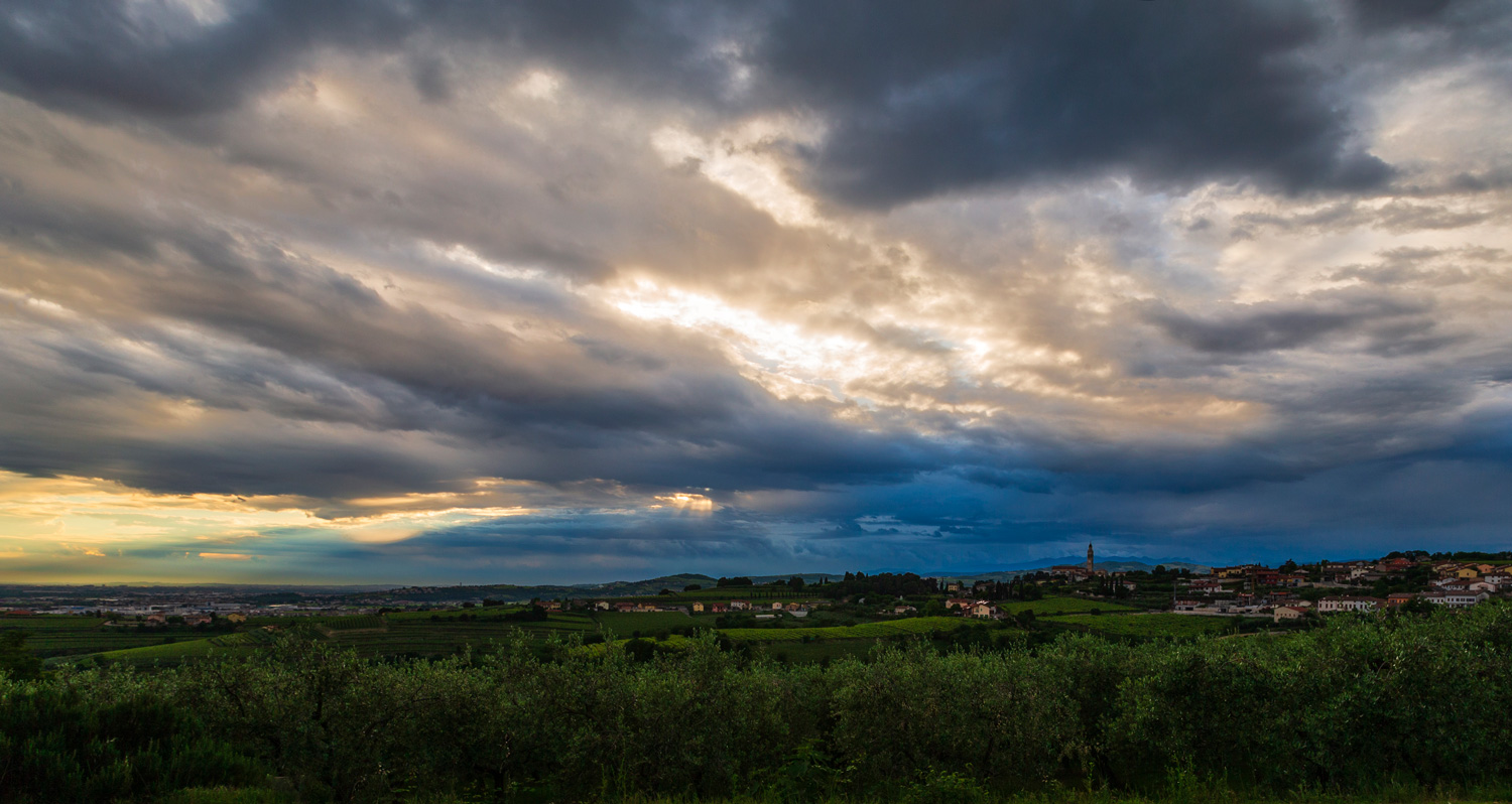 Tramonto a Colognola ai Colli