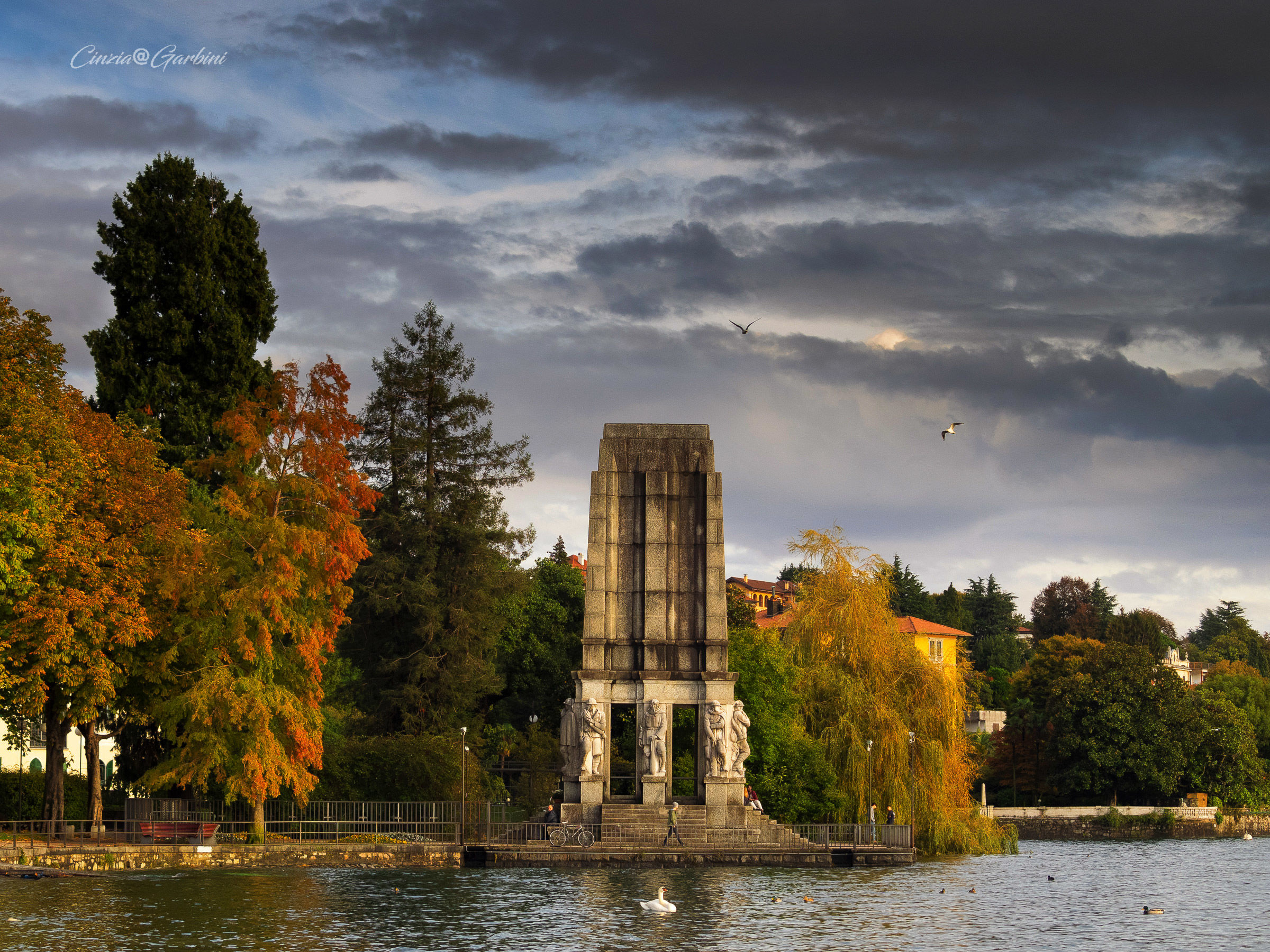 Autumnal hues on Lake Maggiore