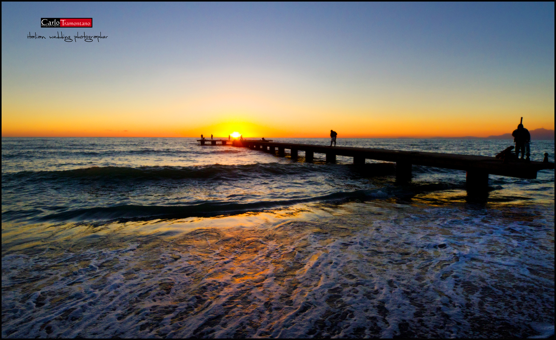 PAESTUM, Mermaid Pier, Sunset....